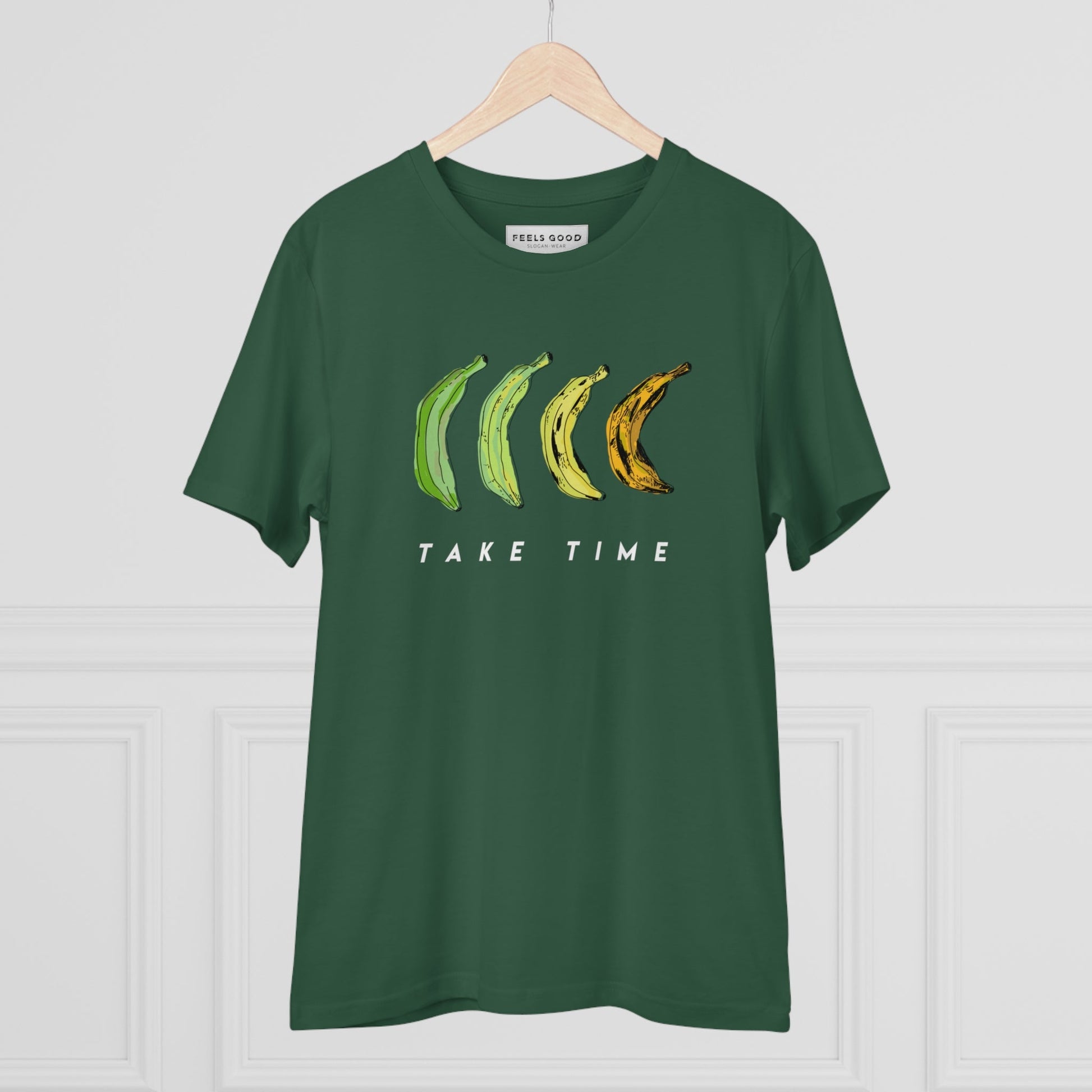 Reggae 'Take Time' Organic Cotton T-shirt - Reggae Tshirt - streetwear clothing