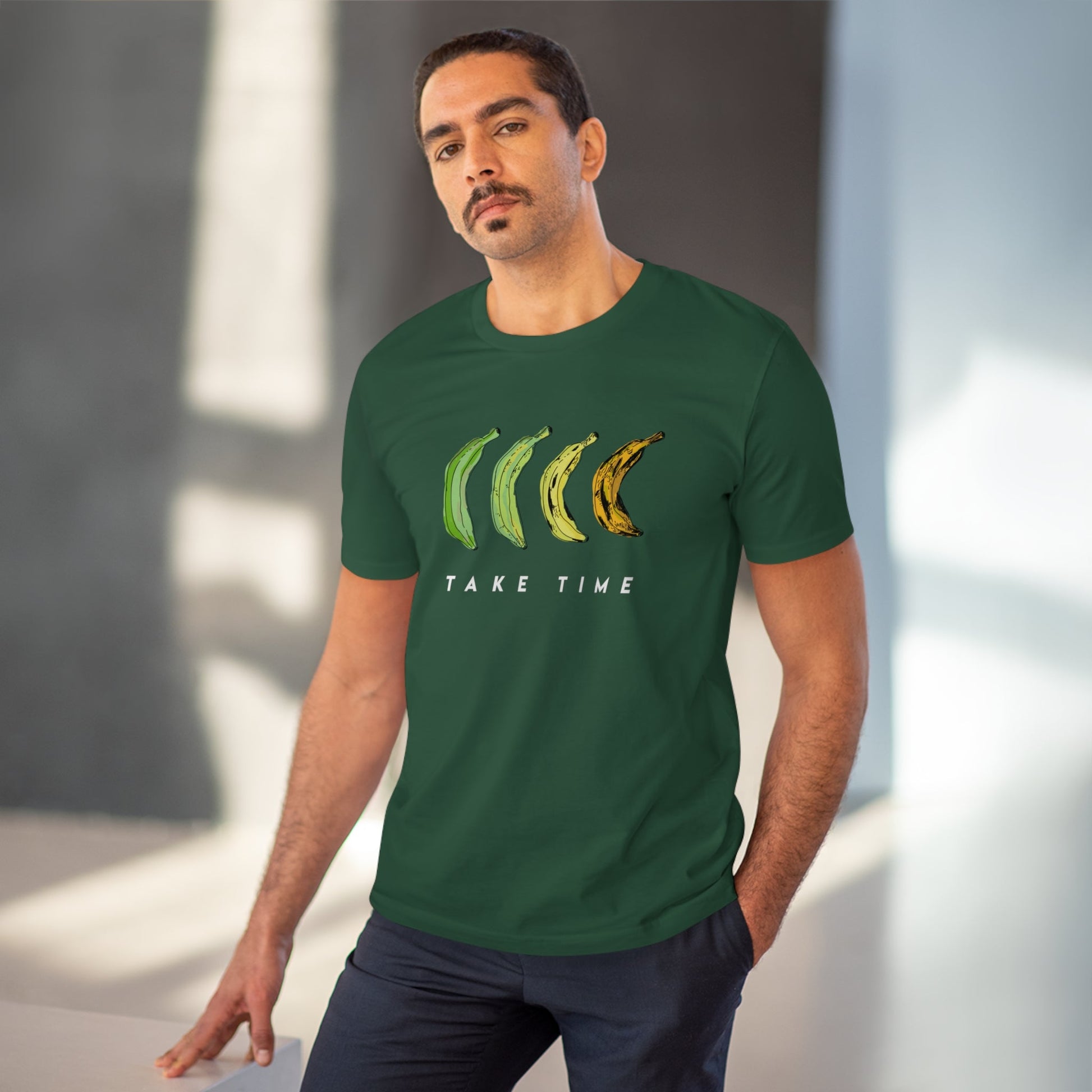 Reggae 'Take Time' Organic Cotton T-shirt - Reggae Tshirt mens streetwear