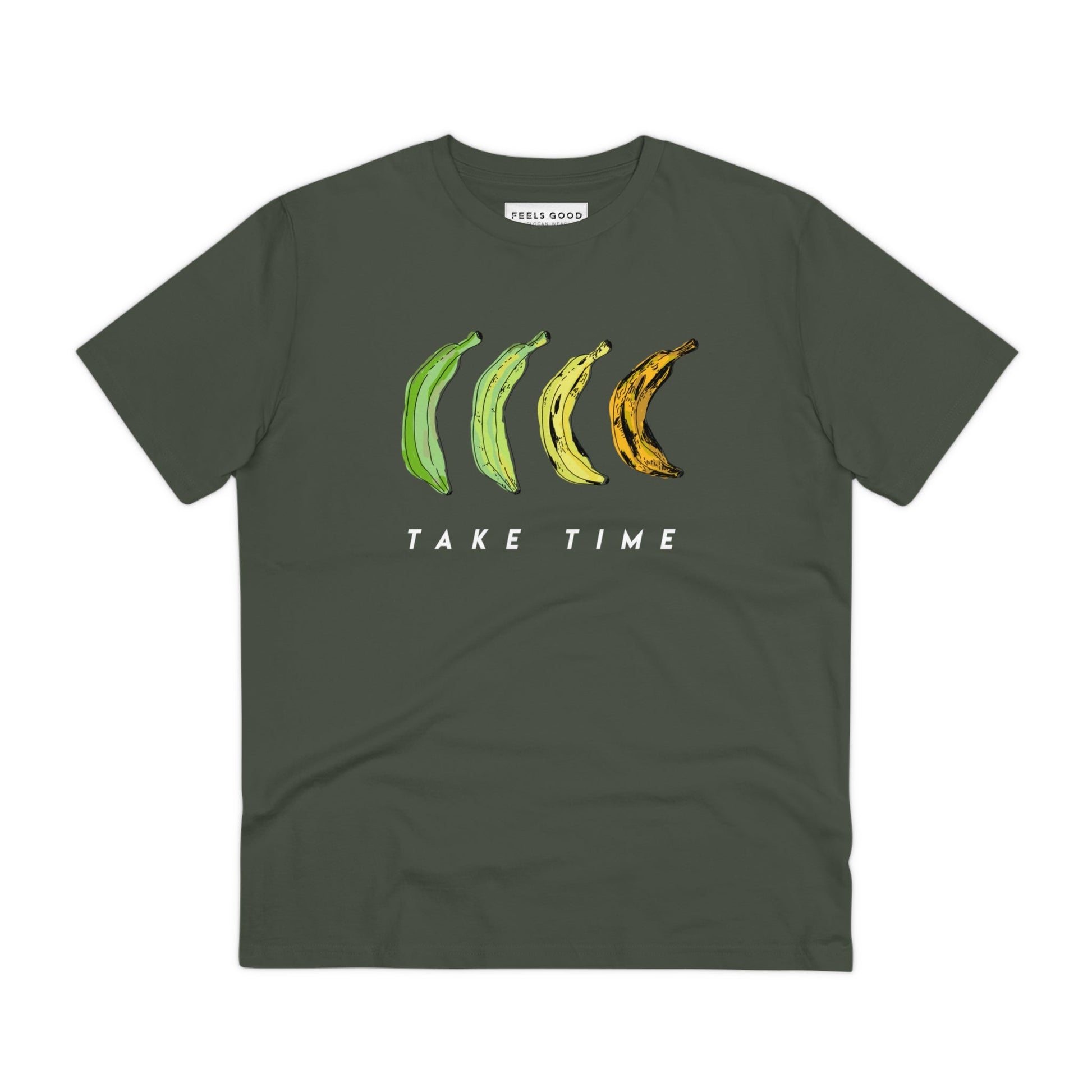 Reggae 'Take Time' Organic Cotton T-shirt - Reggae Tshirt uk streetwear brands