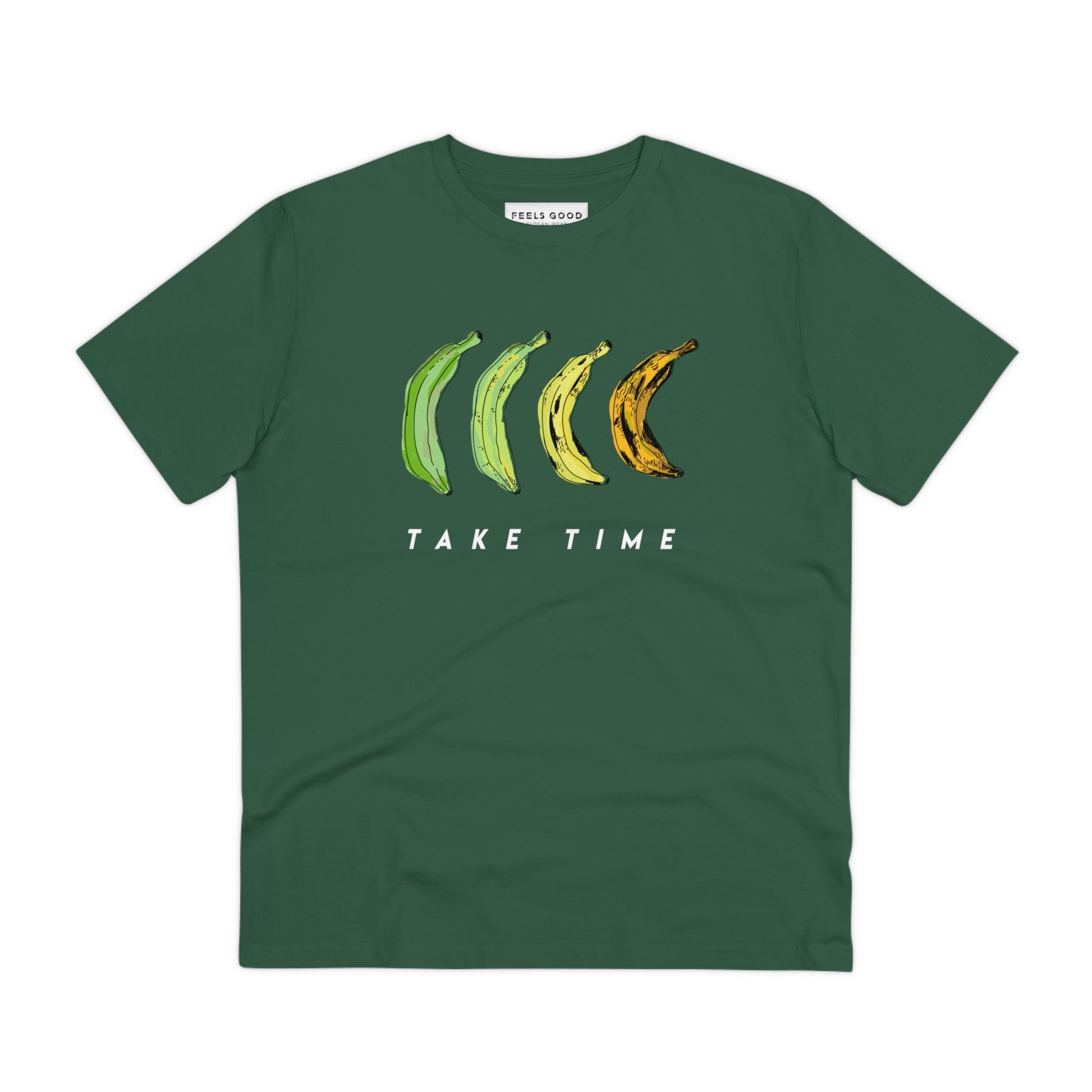 Reggae 'Take Time' Organic Cotton T-shirt - Reggae Tshirt - street clothing
