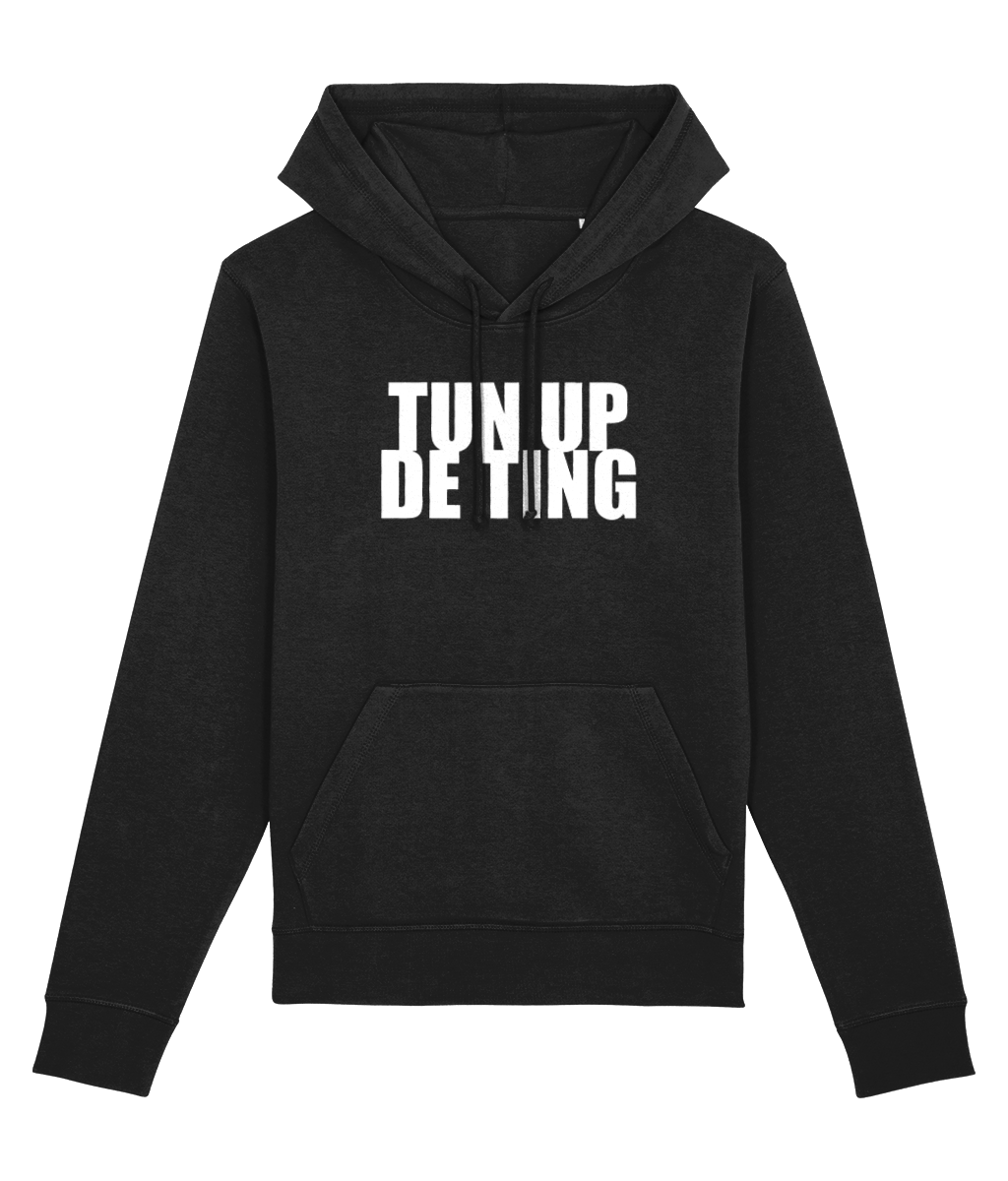 Reggae 'Turn It Up' Organic Cotton Hoodie – hoodie streetwear statement piece

