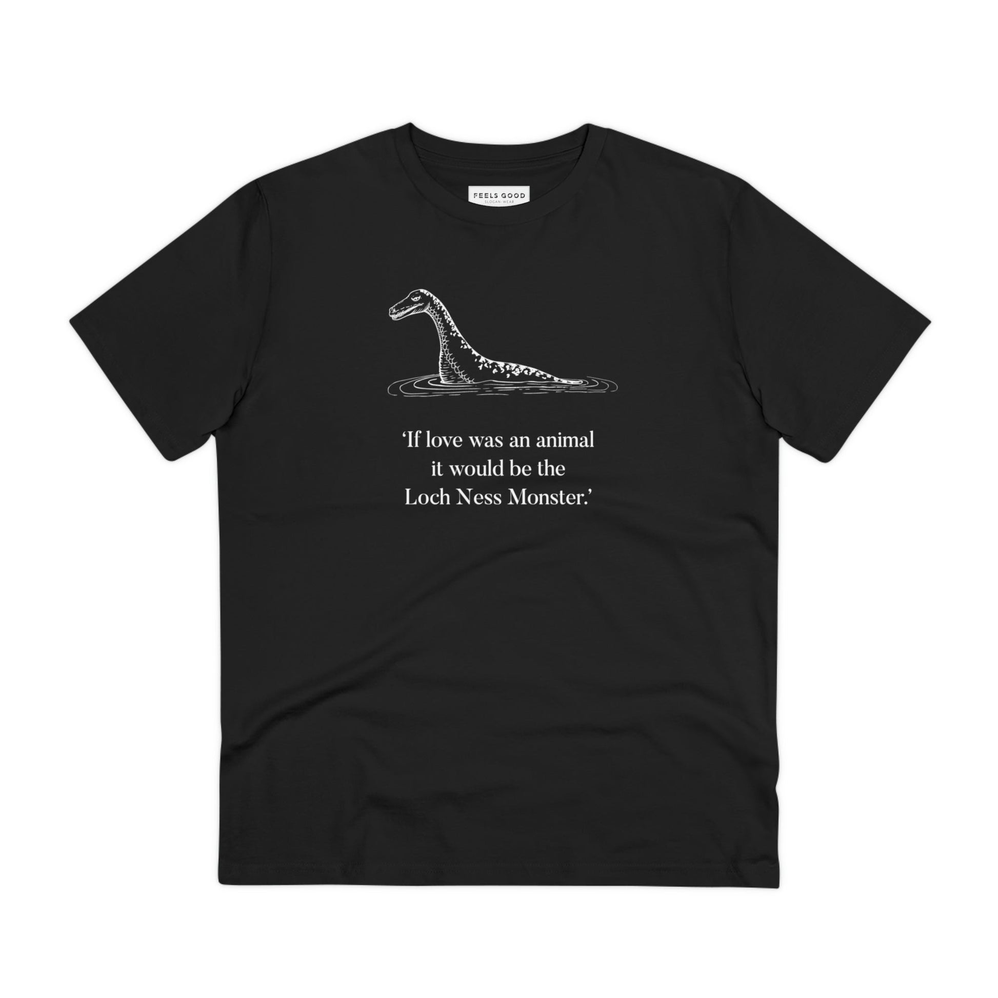 Show off your Scottish slang in the Scotland 'Nessie' organic cotton t-shirt—a wardrobe essential!