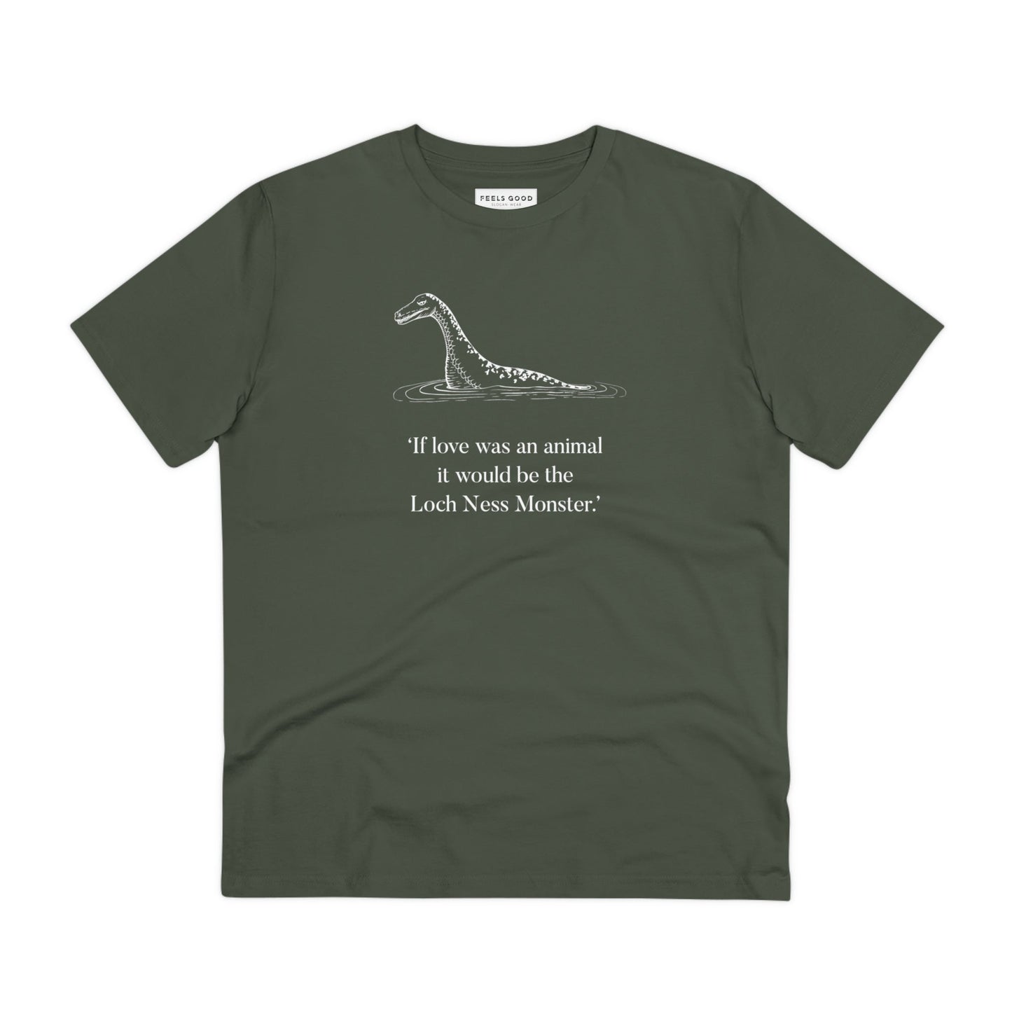 A fun take on Scottish traditional dress, the Scotland 'Nessie' organic cotton t-shirt is a must!