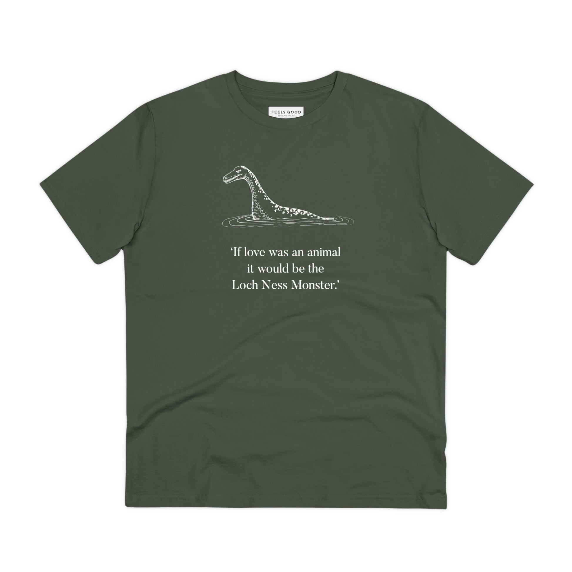 A fun take on Scottish traditional dress, the Scotland 'Nessie' organic cotton t-shirt is a must!
