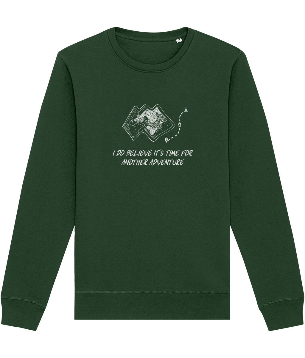 Hit the road in the Travel 'Another Adventure' Organic Cotton Sweatshirt

