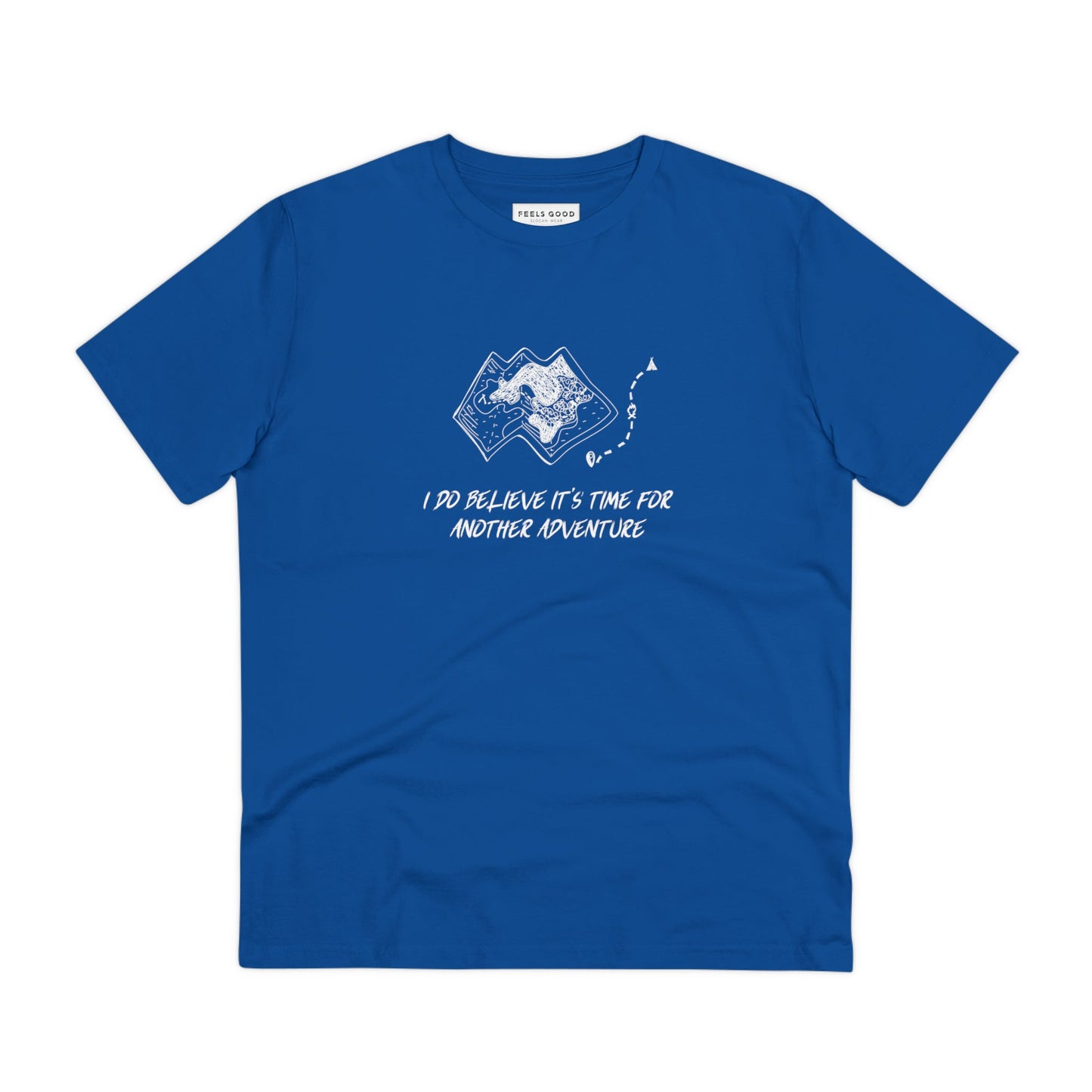 Healing nature quotes tee: Travel 'Another Adventure' Organic Cotton T-shirt - Earth Tshirt

