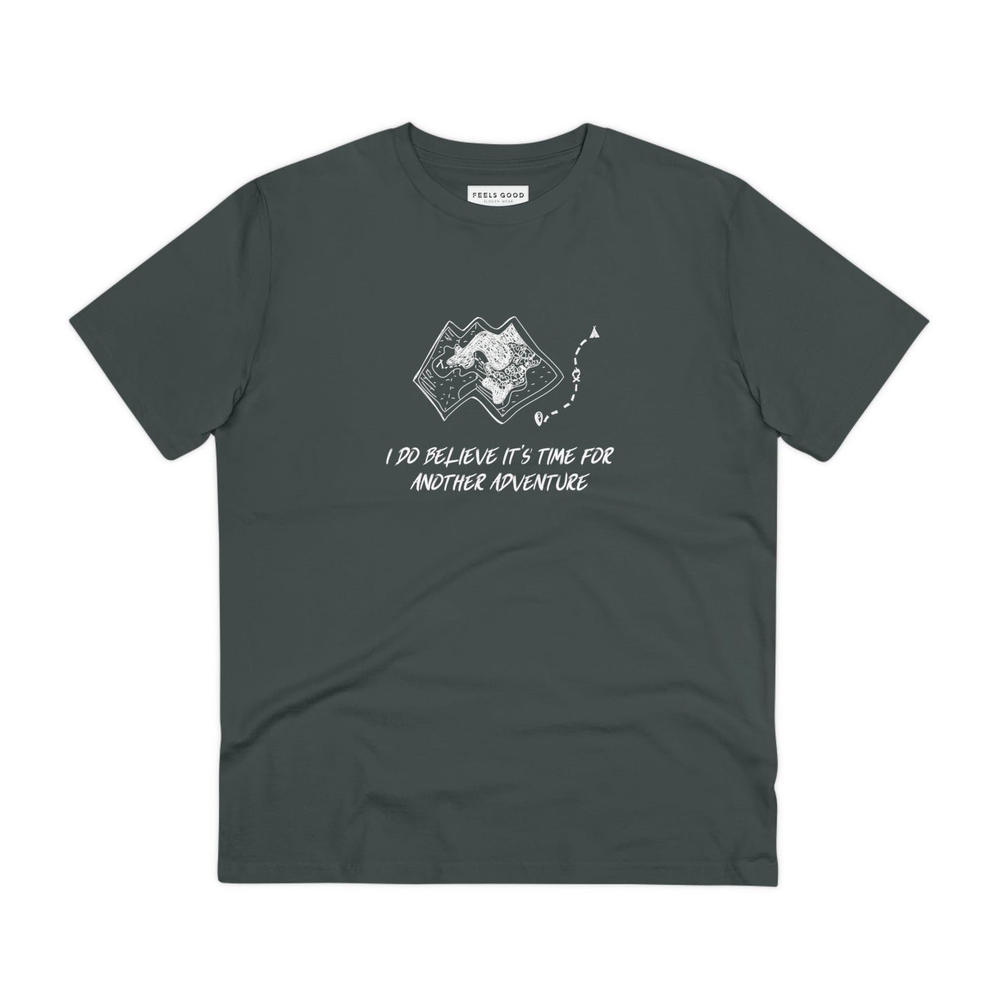 Adventure T-shirts like Travel 'Another Adventure' Organic Cotton T-shirt inspire journeys


