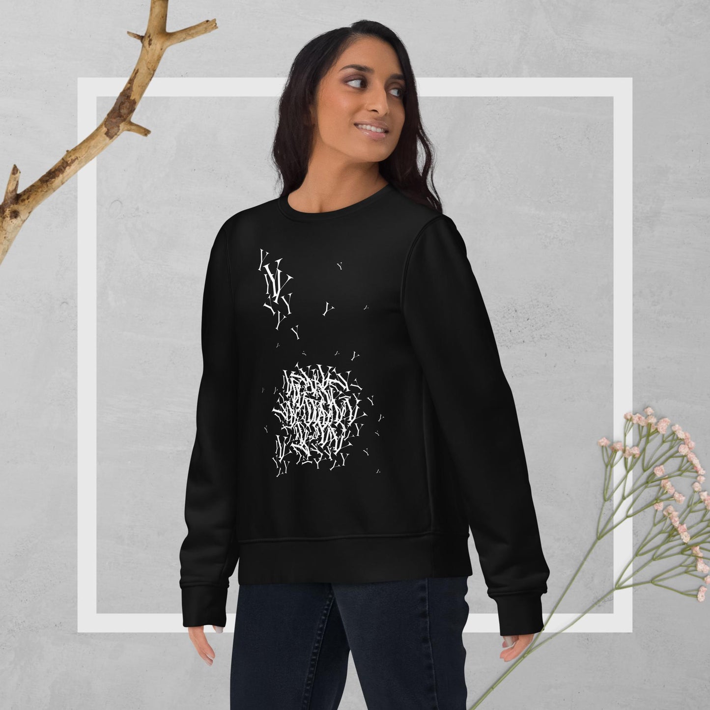 Relaxed vibe in Fashion 'Y' Yohji Organic Cotton Sweatshirt for everyday comfort


