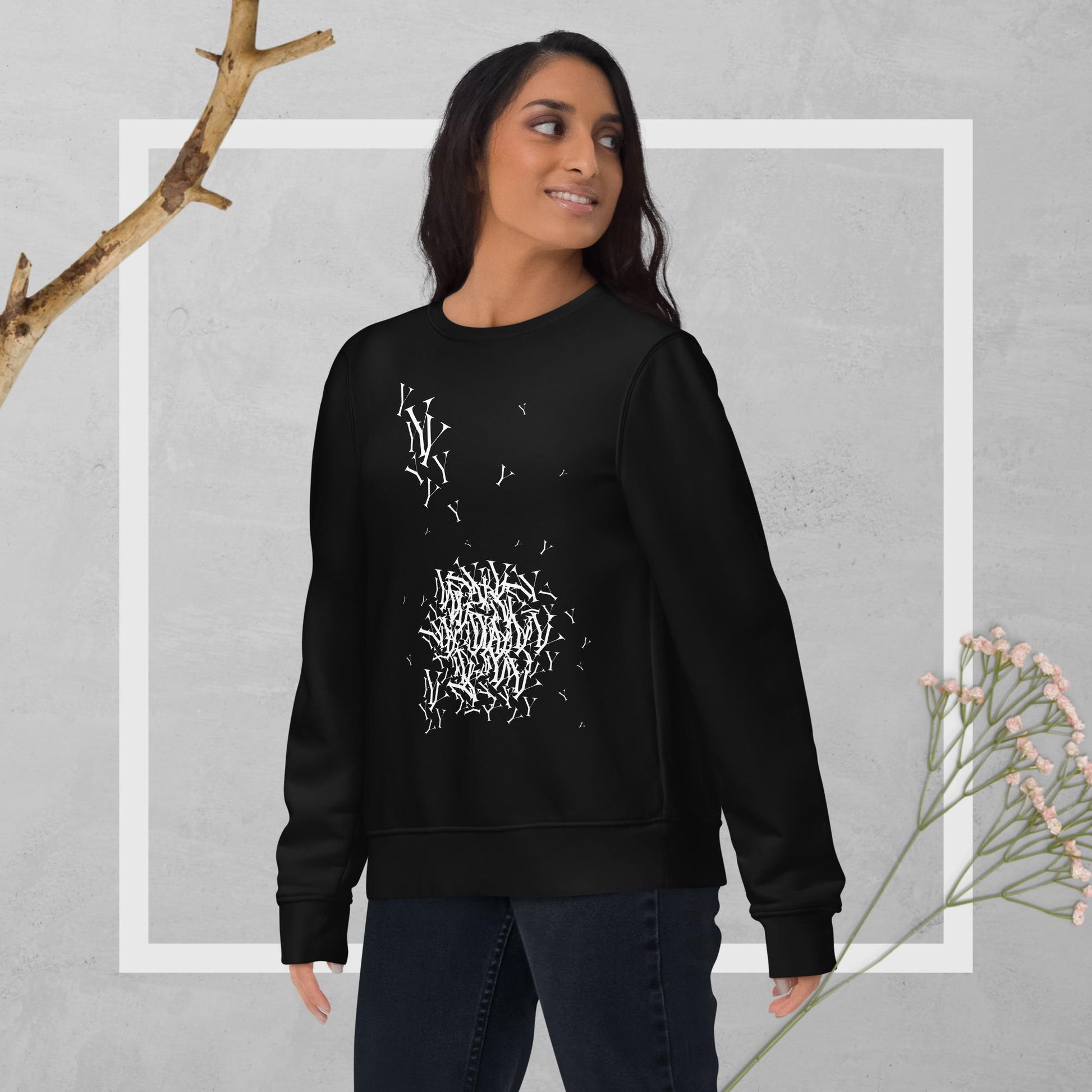 Relaxed vibe in Fashion 'Y' Yohji Organic Cotton Sweatshirt for everyday comfort

