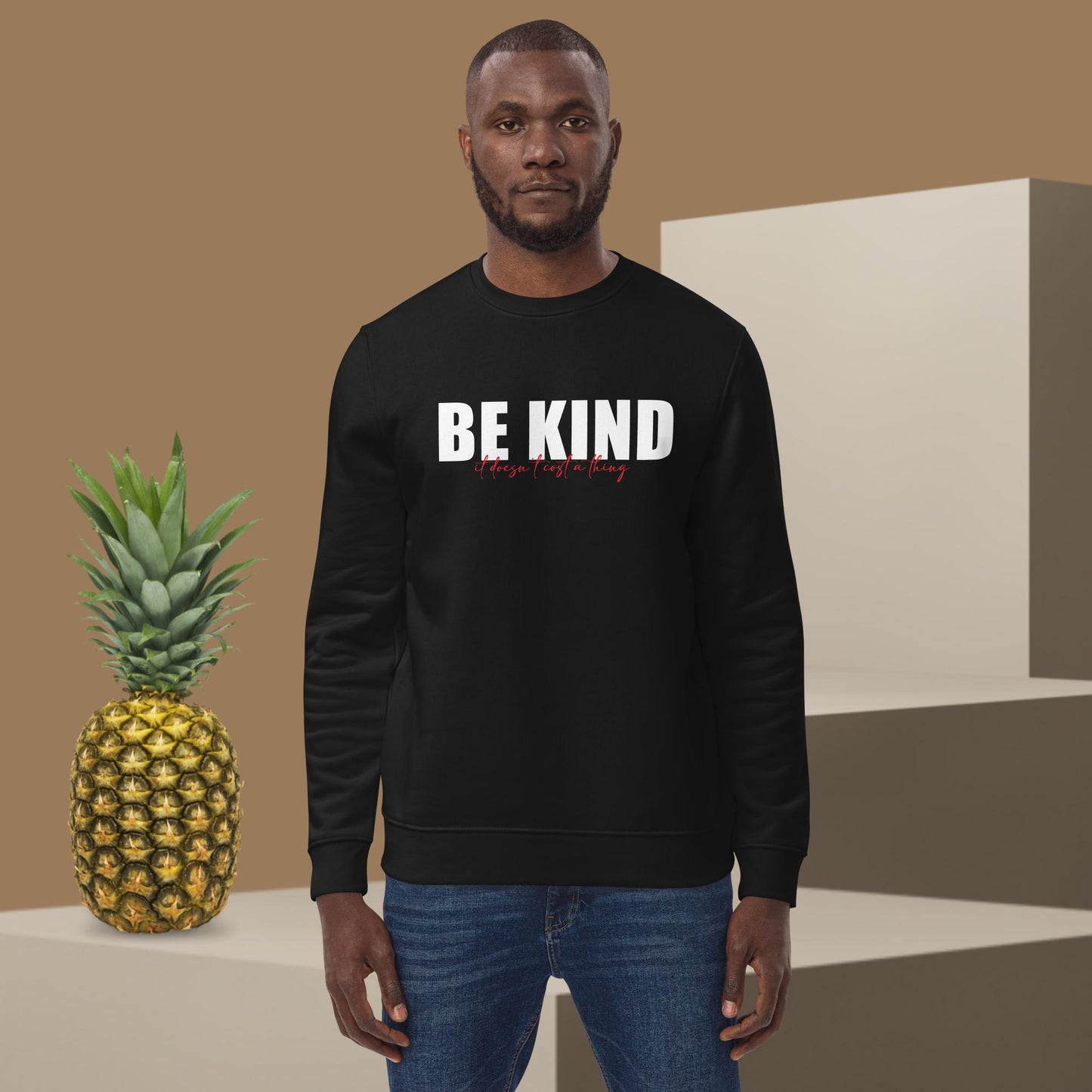 Urban 'Be Kind, It's Free' Organic Cotton Sweatshirt