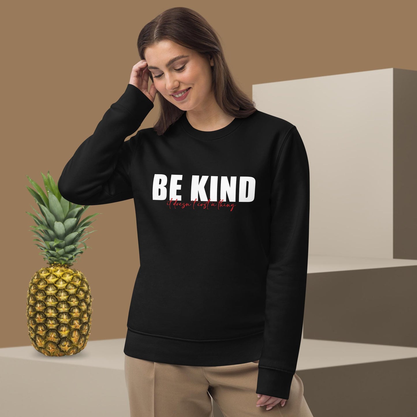 Urban 'Be Kind, It's Free' Organic Cotton Sweatshirt