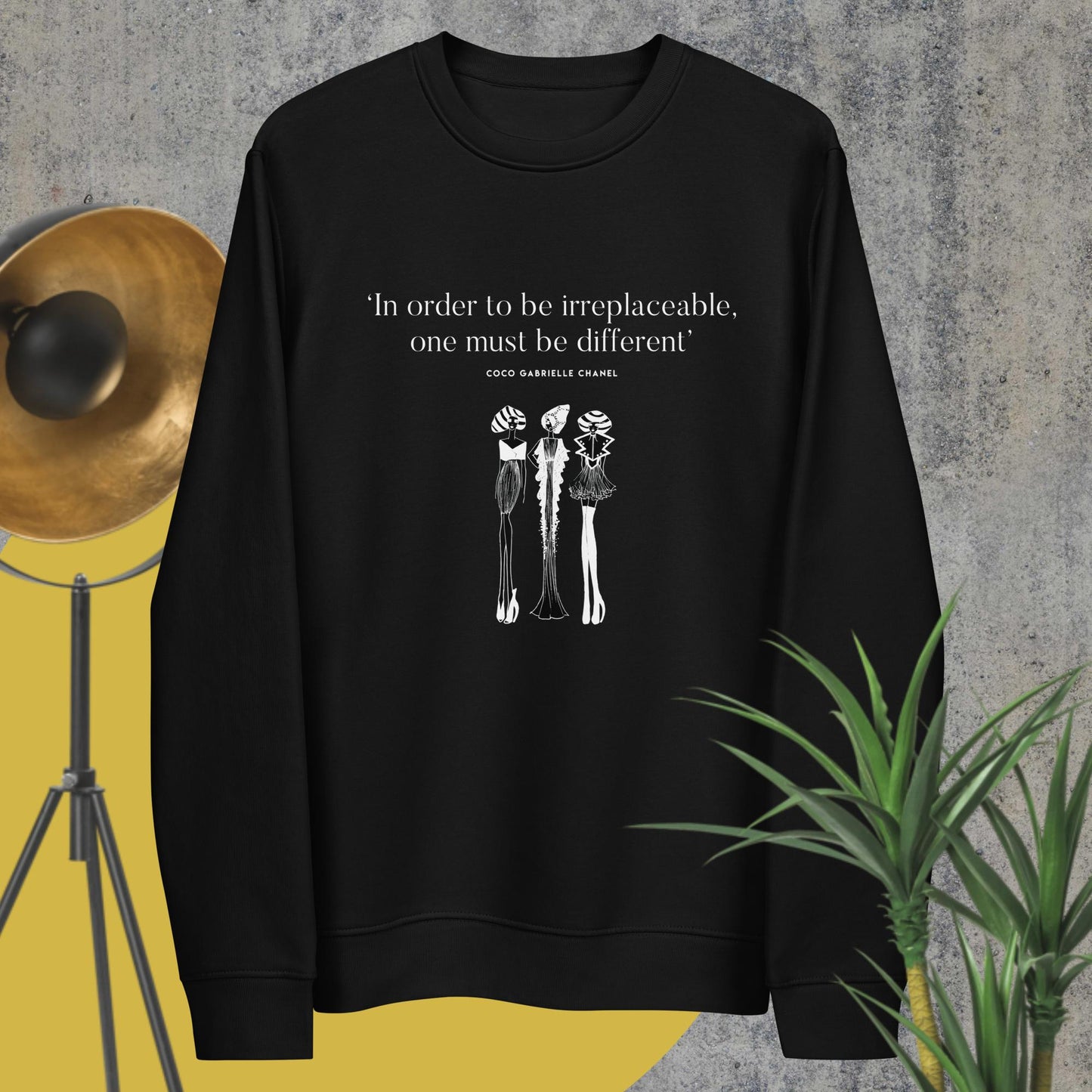Fashion 'Be Different' Coco Organic Cotton Sweatshirt
