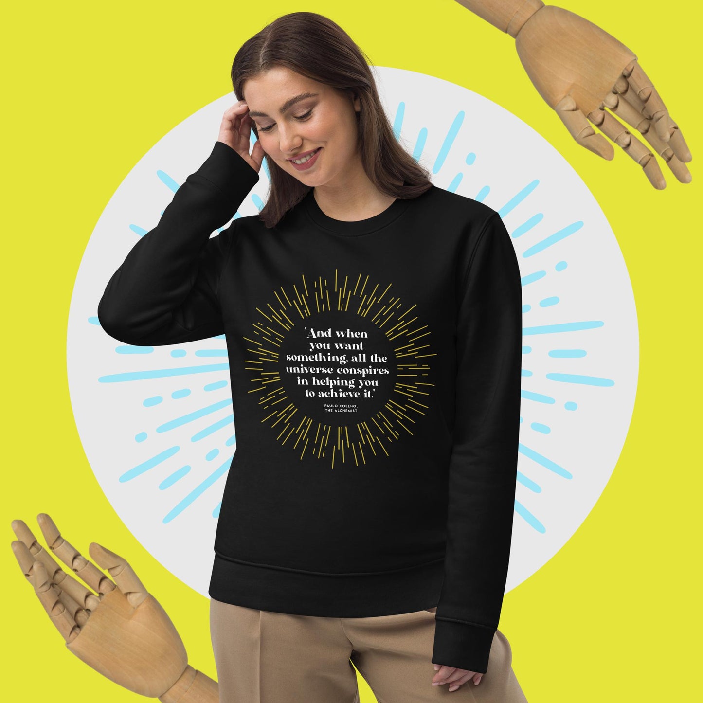 Positive 'The Alchemist's' Organic Cotton Sweatshirt