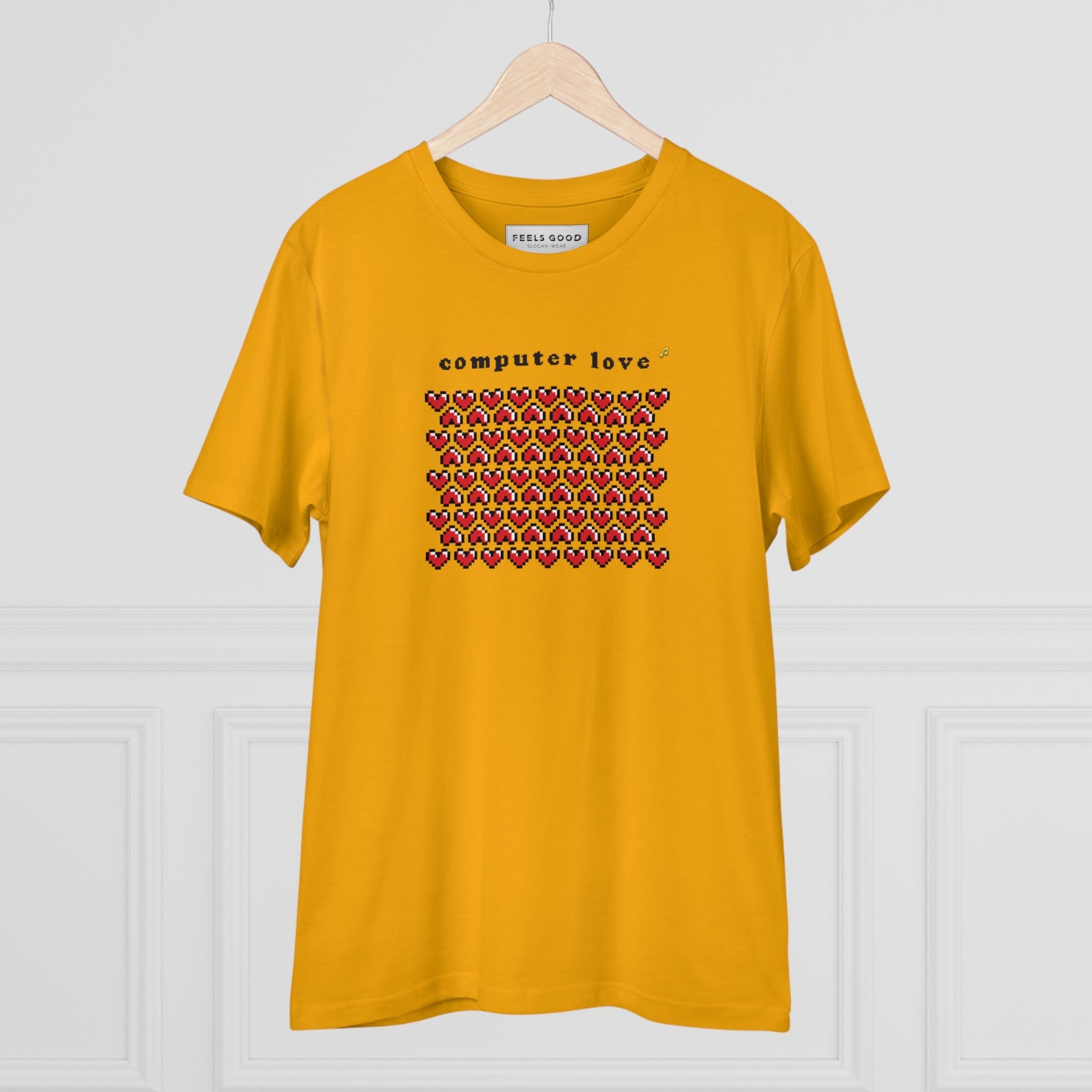 Musically inspired Urban 'Computer Love' t-shirt for those who live for streetwear style.

