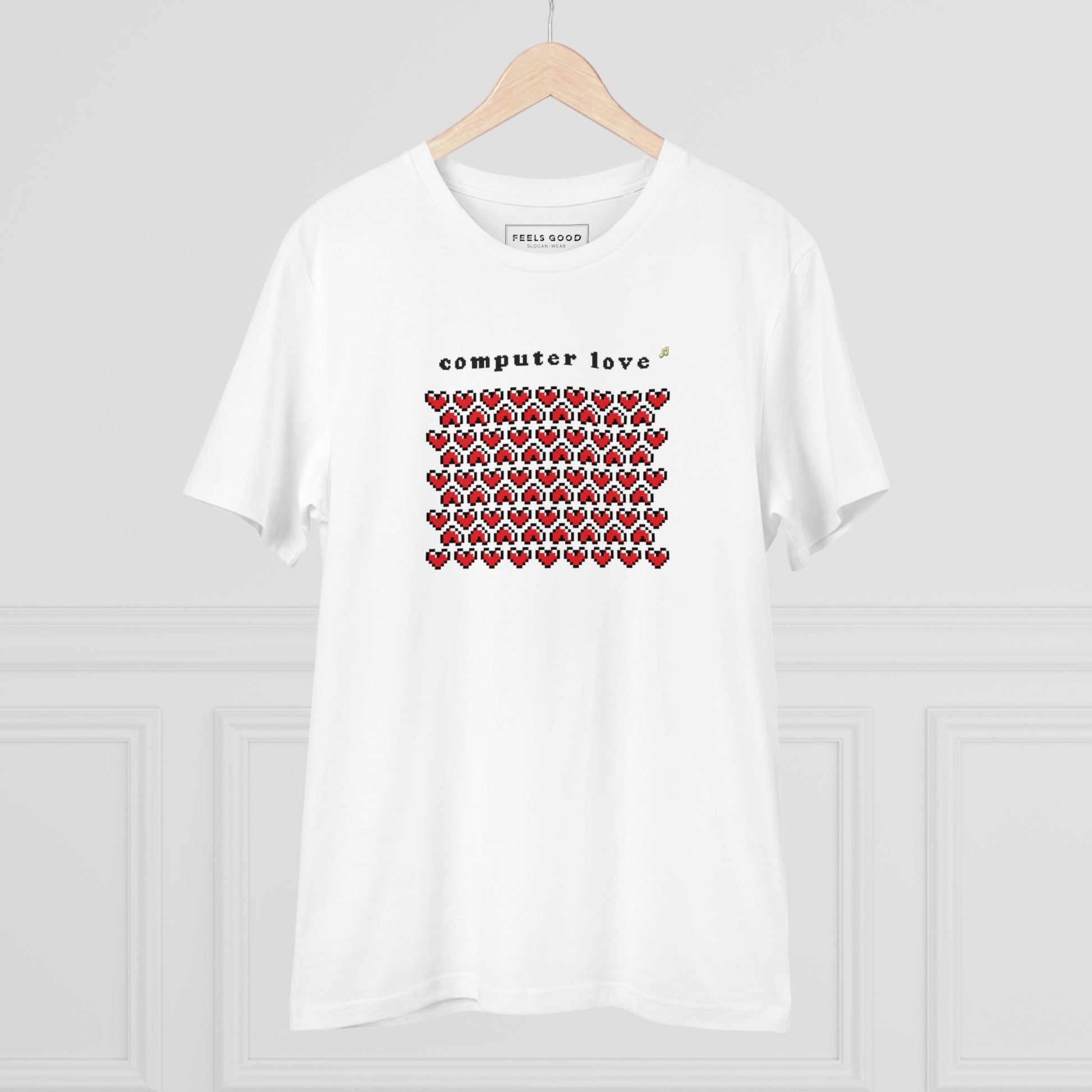 Urban 'Computer Love' t-shirt, a must-have for fans of mad t-shirts and music culture.


