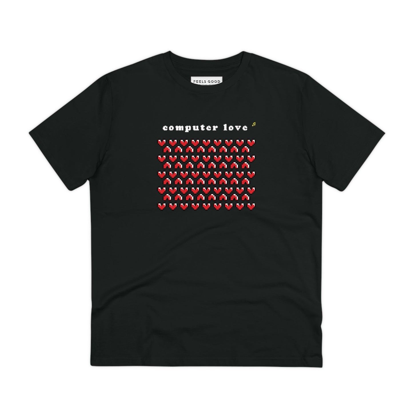Urban 'Computer Love' t-shirt, a must-have for fans of band t-shirts and vintage looks.


