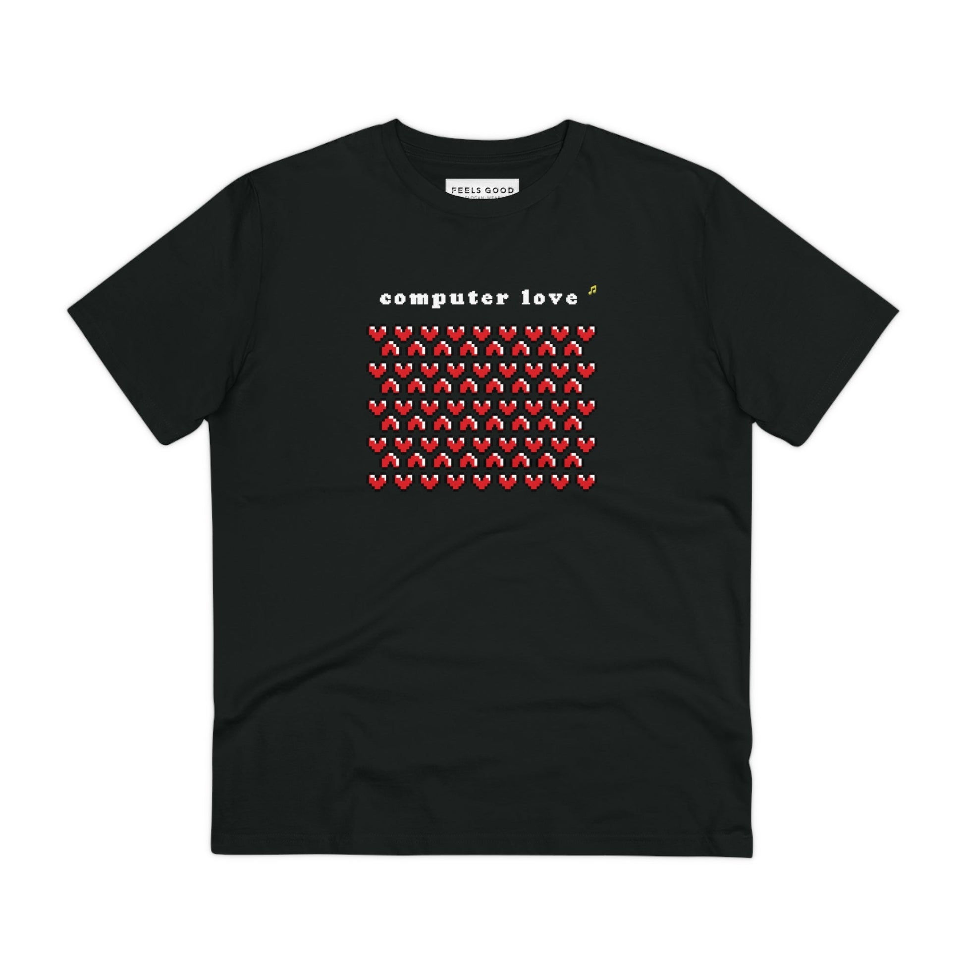 Urban 'Computer Love' t-shirt, a must-have for fans of band t-shirts and vintage looks.

