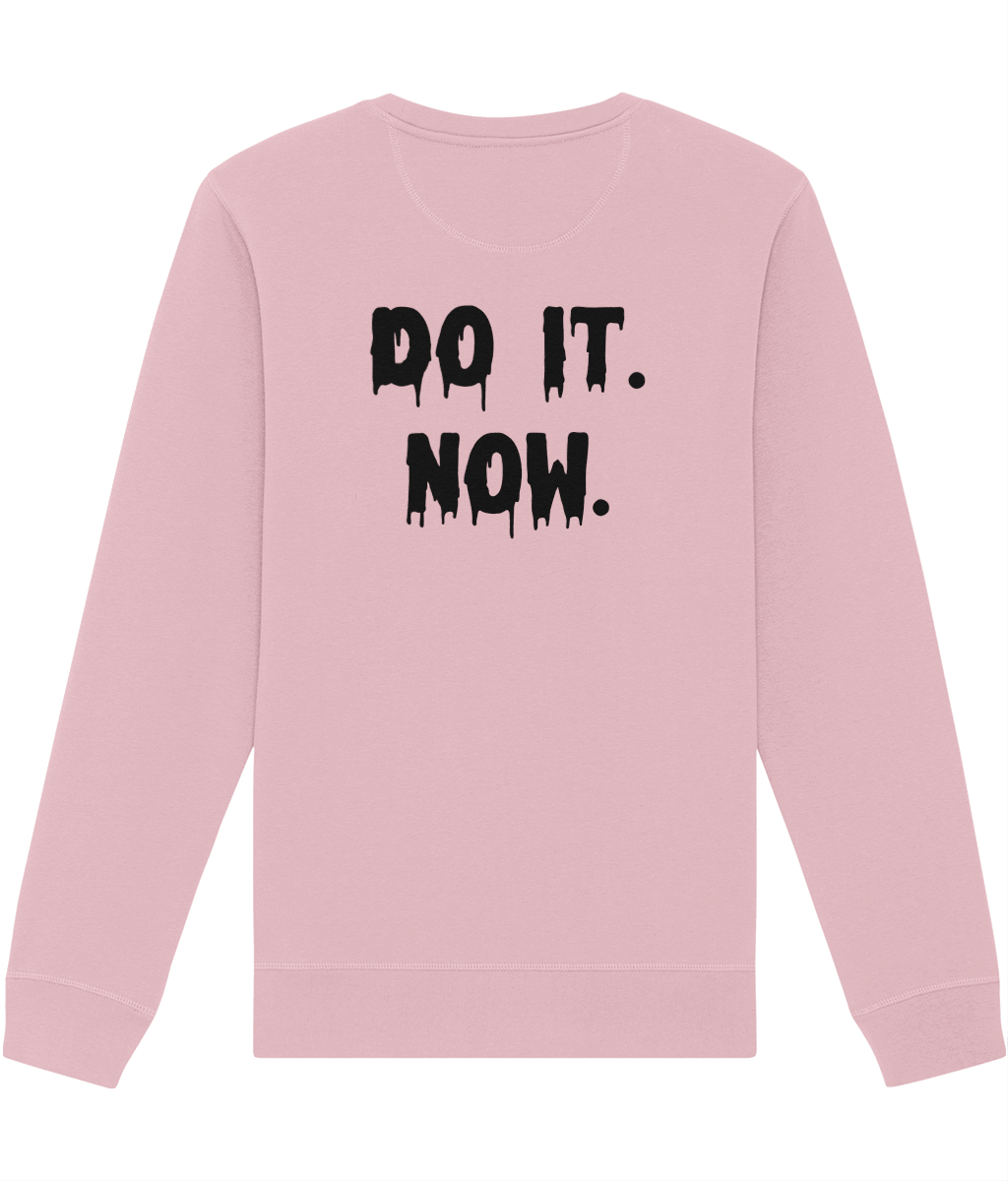 Harry Styles-inspired Urban 'Do it Now' Sweatshirt for spiritual and fashion-forward wear.

