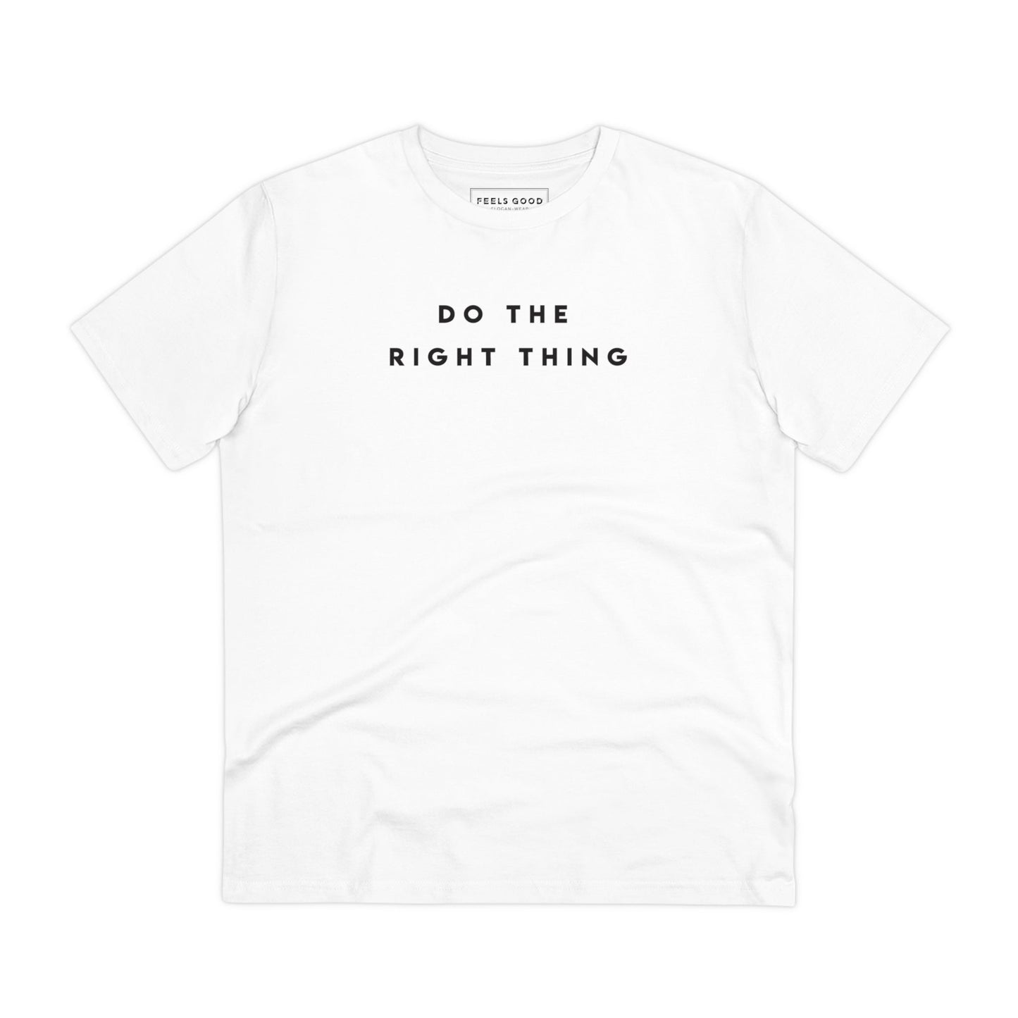 Urban 'Do The Right Thing' Organic Cotton T-shirt, the ultimate music t shirt.