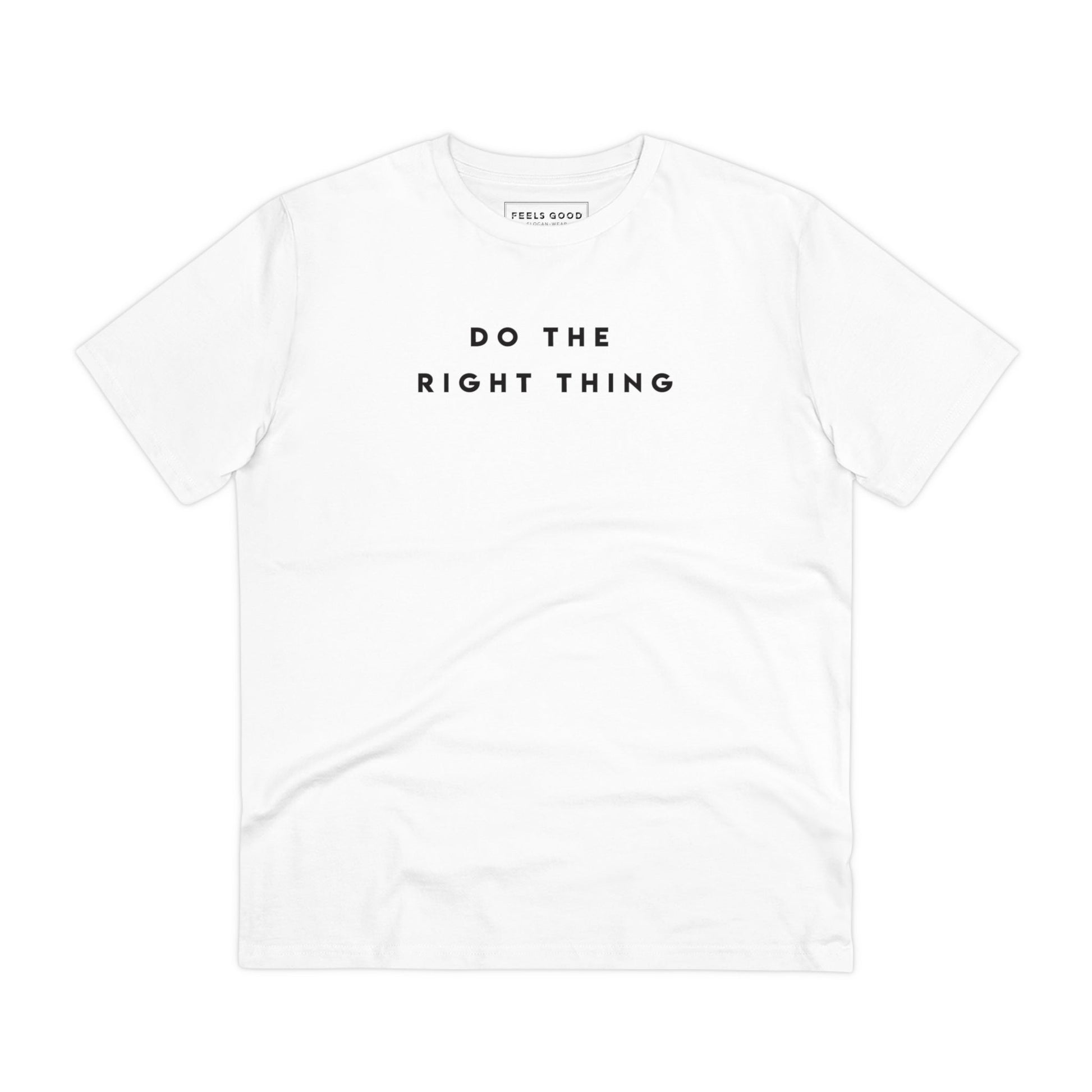 Urban 'Do The Right Thing' Organic Cotton T-shirt, the ultimate music t shirt.