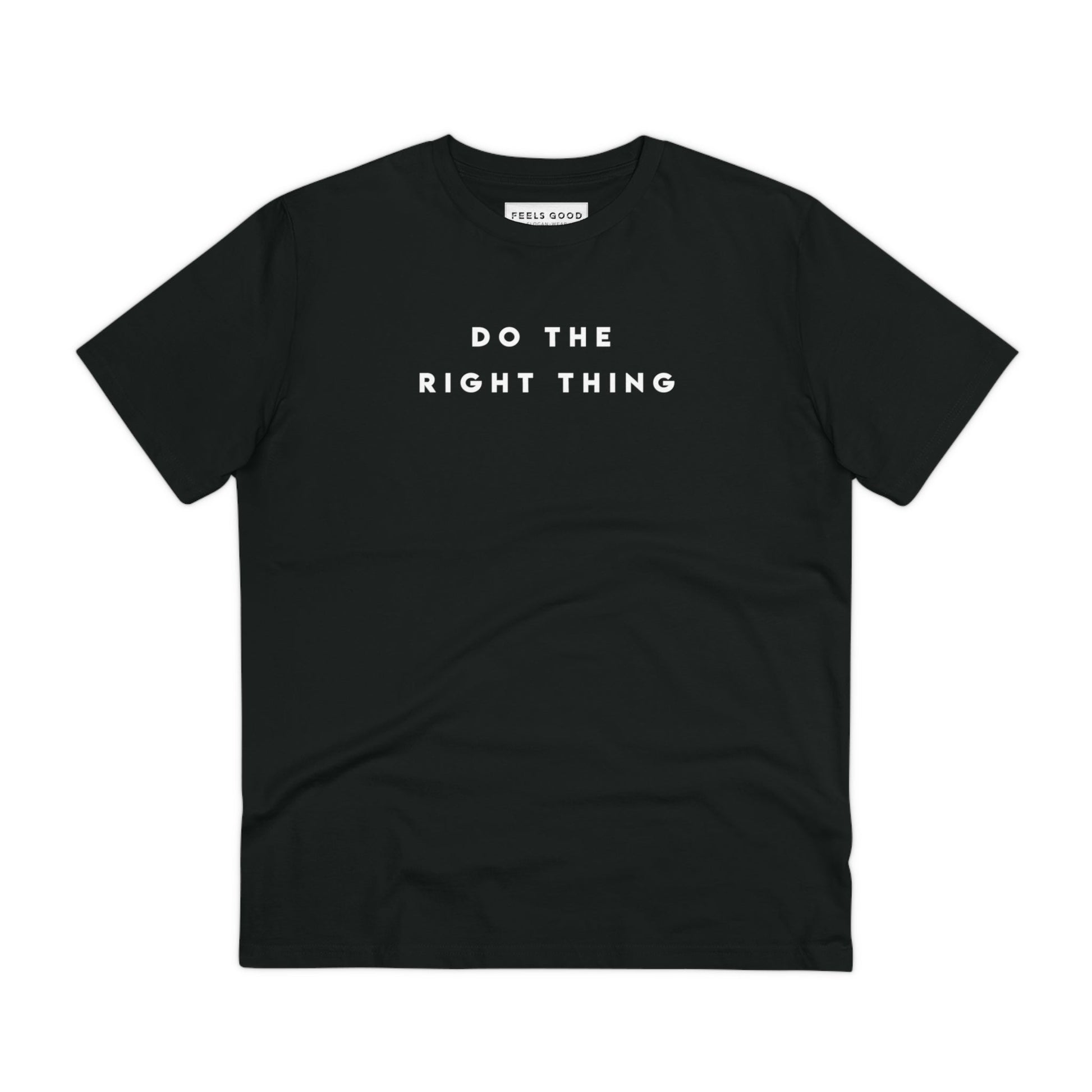 Tee streetwear classic – Urban 'Do The Right Thing' Organic Cotton T-shirt.