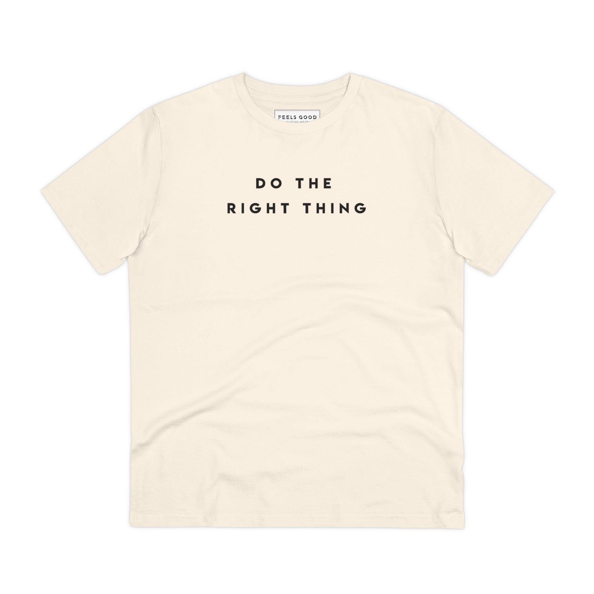 Urban 'Do The Right Thing' Organic Cotton T-shirt – the perfect band t shirt for fans.