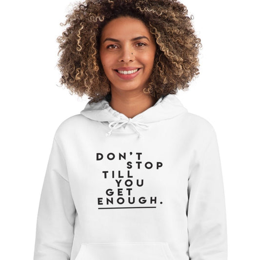 Urban 'Don't Stop Till You Get Enough' MJ Organic Cotton Hoodie – Stylish mens streetwear hoodie

