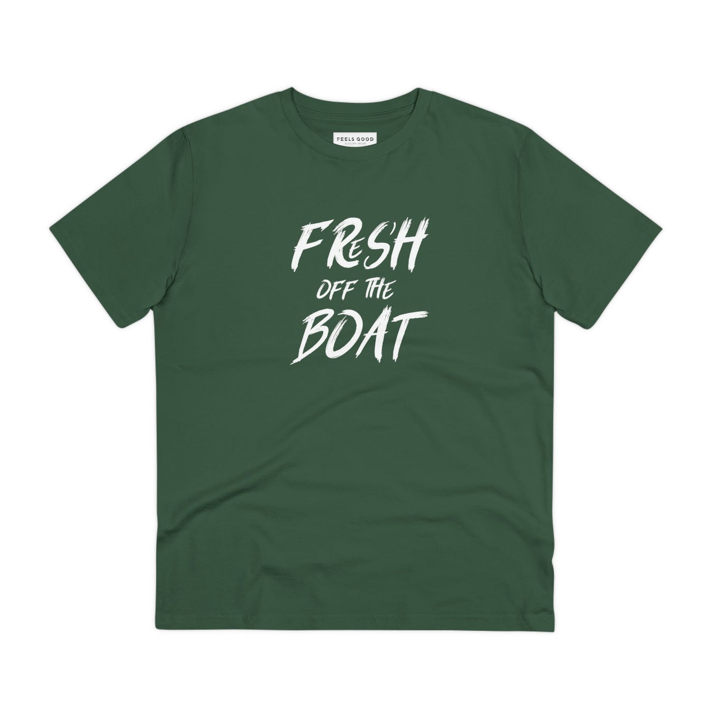 Urban 'Fresh Off The Boat' Organic Cotton T-shirt – literary lovers’ dream streetwear

