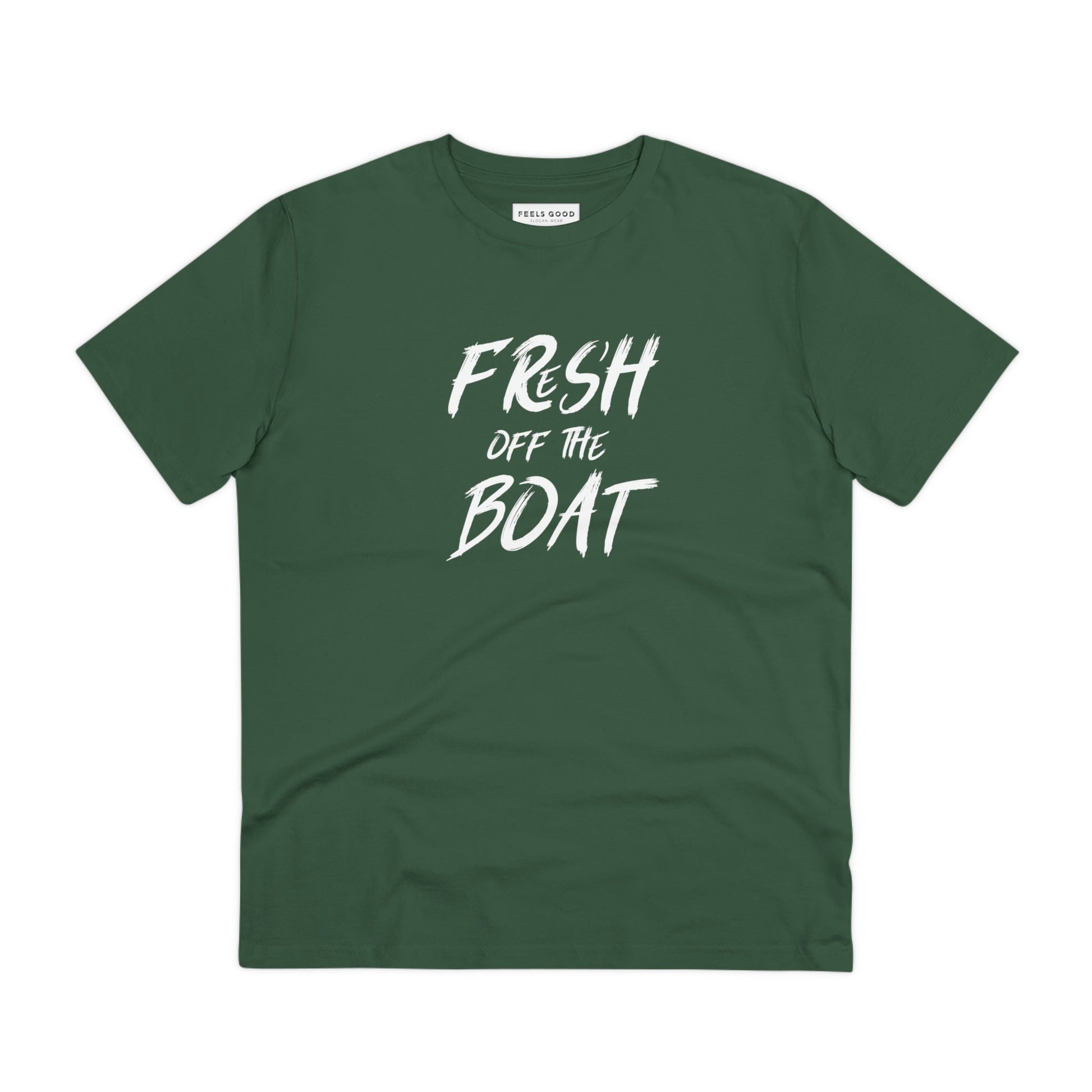 Urban 'Fresh Off The Boat' Organic Cotton T-shirt – literary lovers’ dream streetwear

