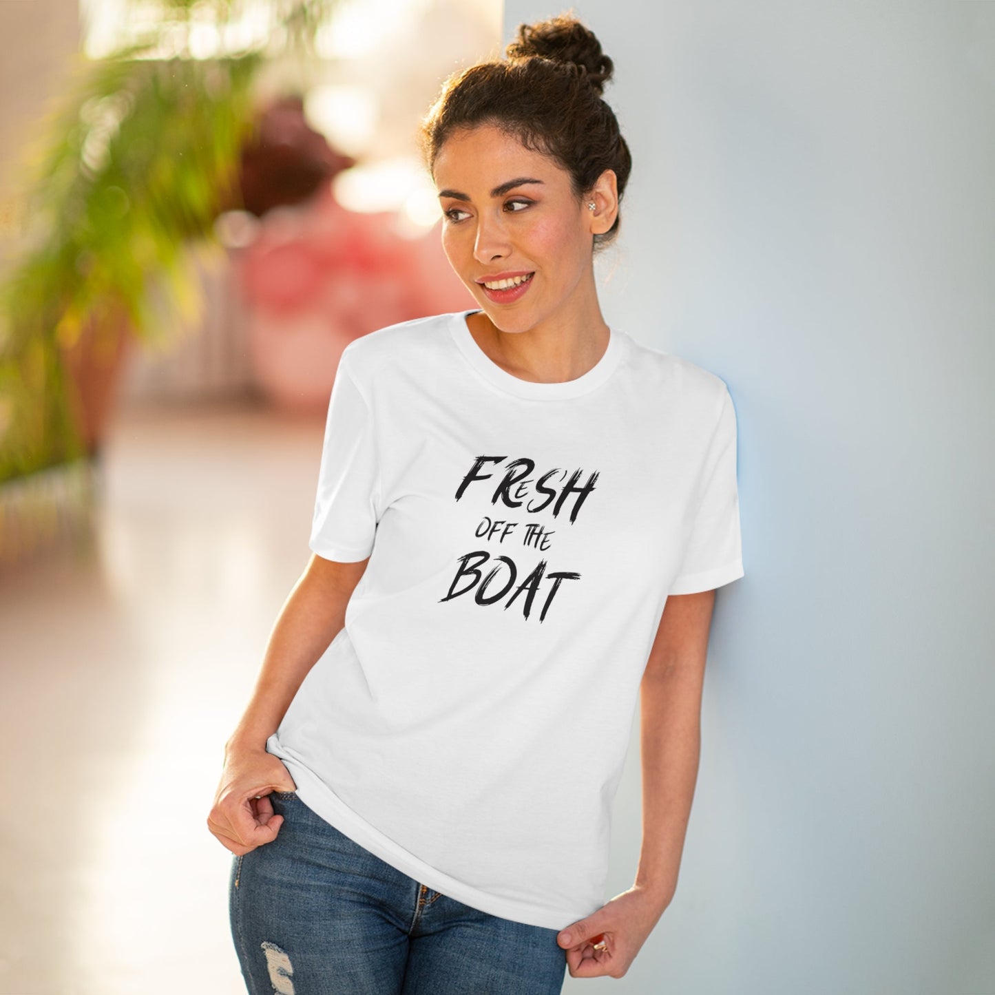 Urban 'Fresh Off The Boat' Organic Cotton T-shirt – thoughtful design, bestseller feel


