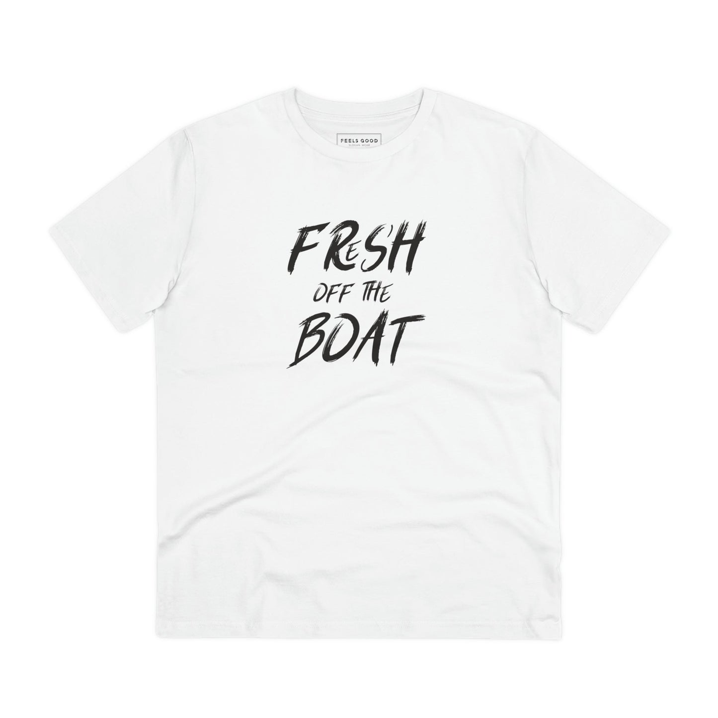 Urban 'Fresh Off The Boat' Organic Cotton T-shirt – perfect gift for lit lovers

