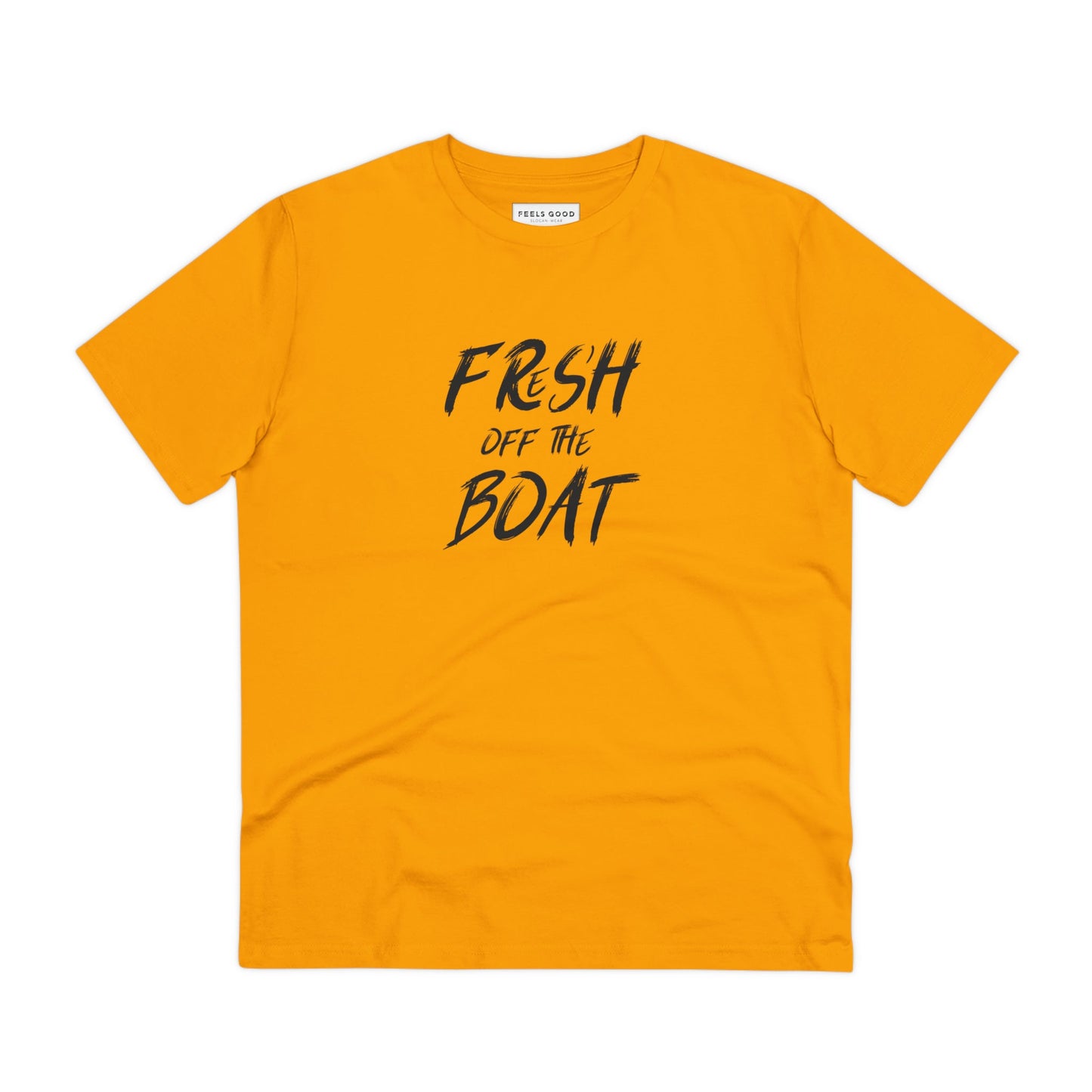 Urban 'Fresh Off The Boat' Organic Cotton T-shirt – stylish choice for retro fans

