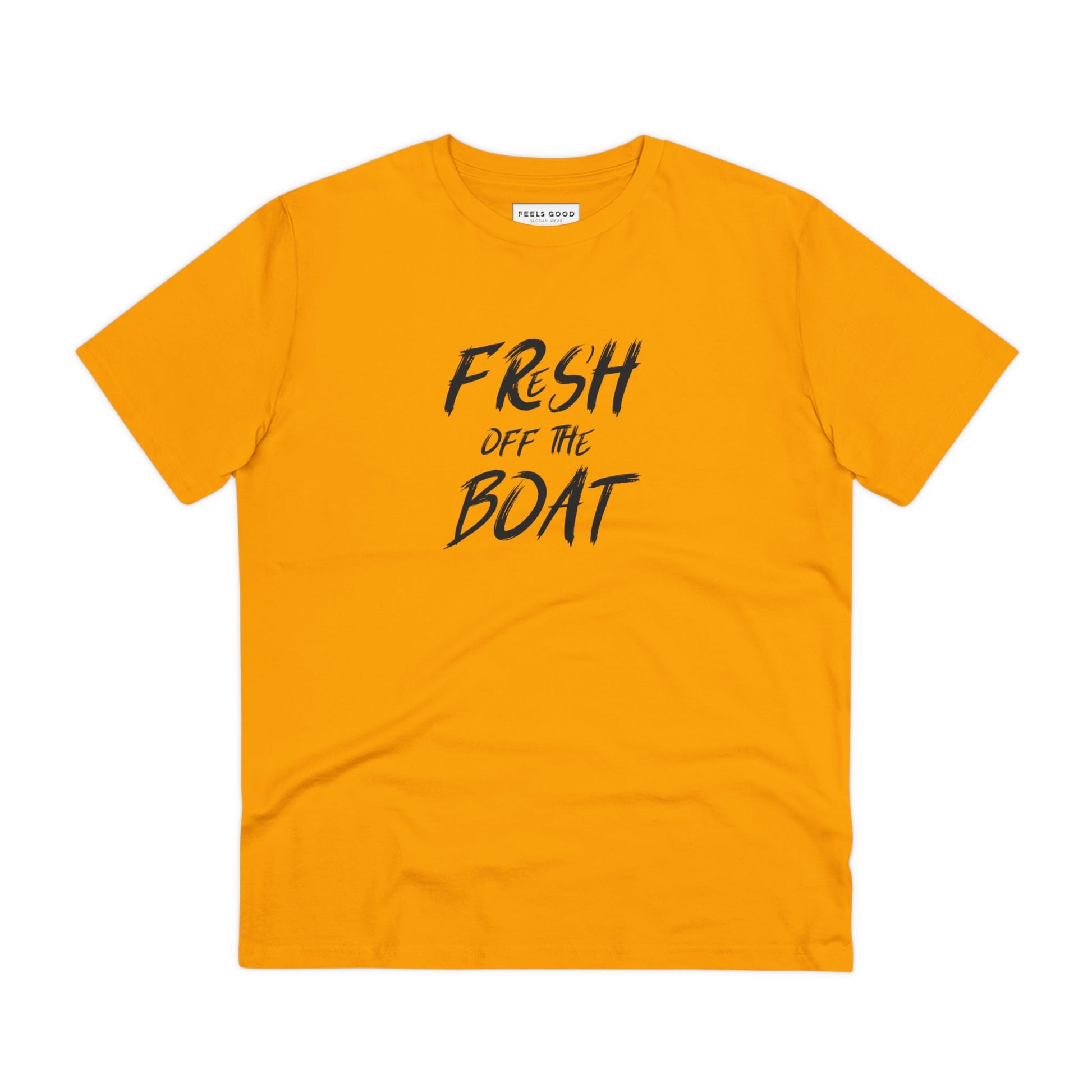 Urban 'Fresh Off The Boat' Organic Cotton T-shirt – stylish choice for retro fans


