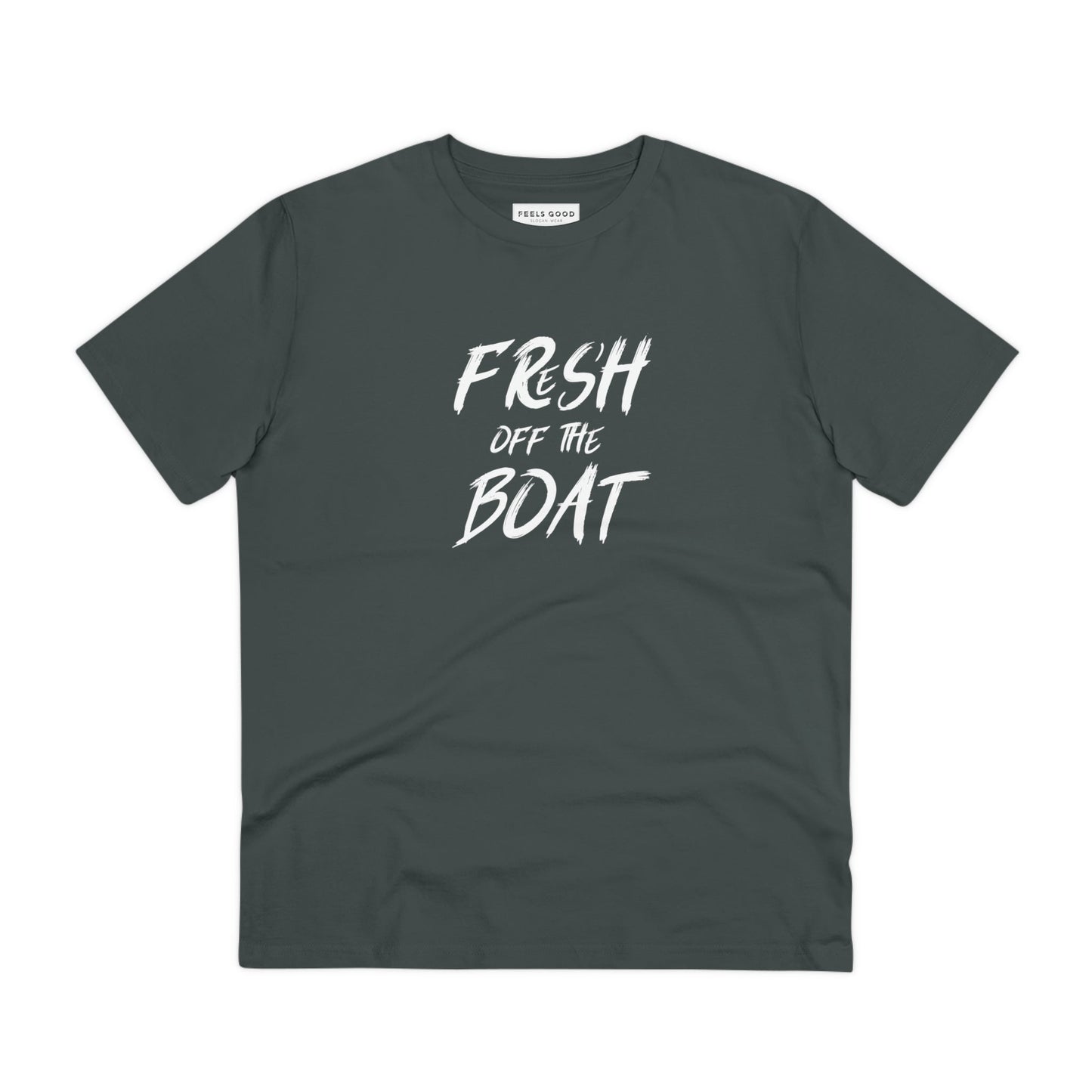 Urban 'Fresh Off The Boat' Organic Cotton T-shirt – inspired by old-school music tees

