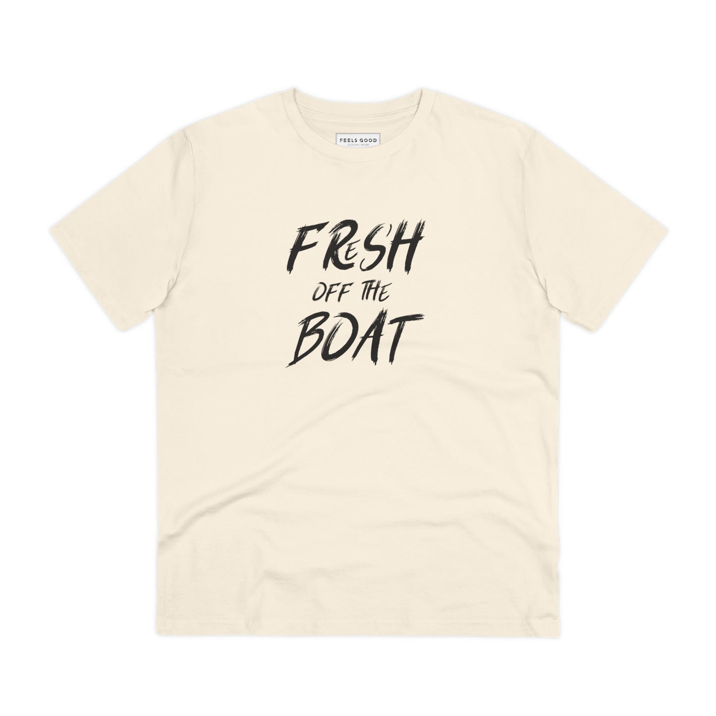 Urban 'Fresh Off The Boat' Organic Cotton T-shirt – organic fabric, bestseller vibes

