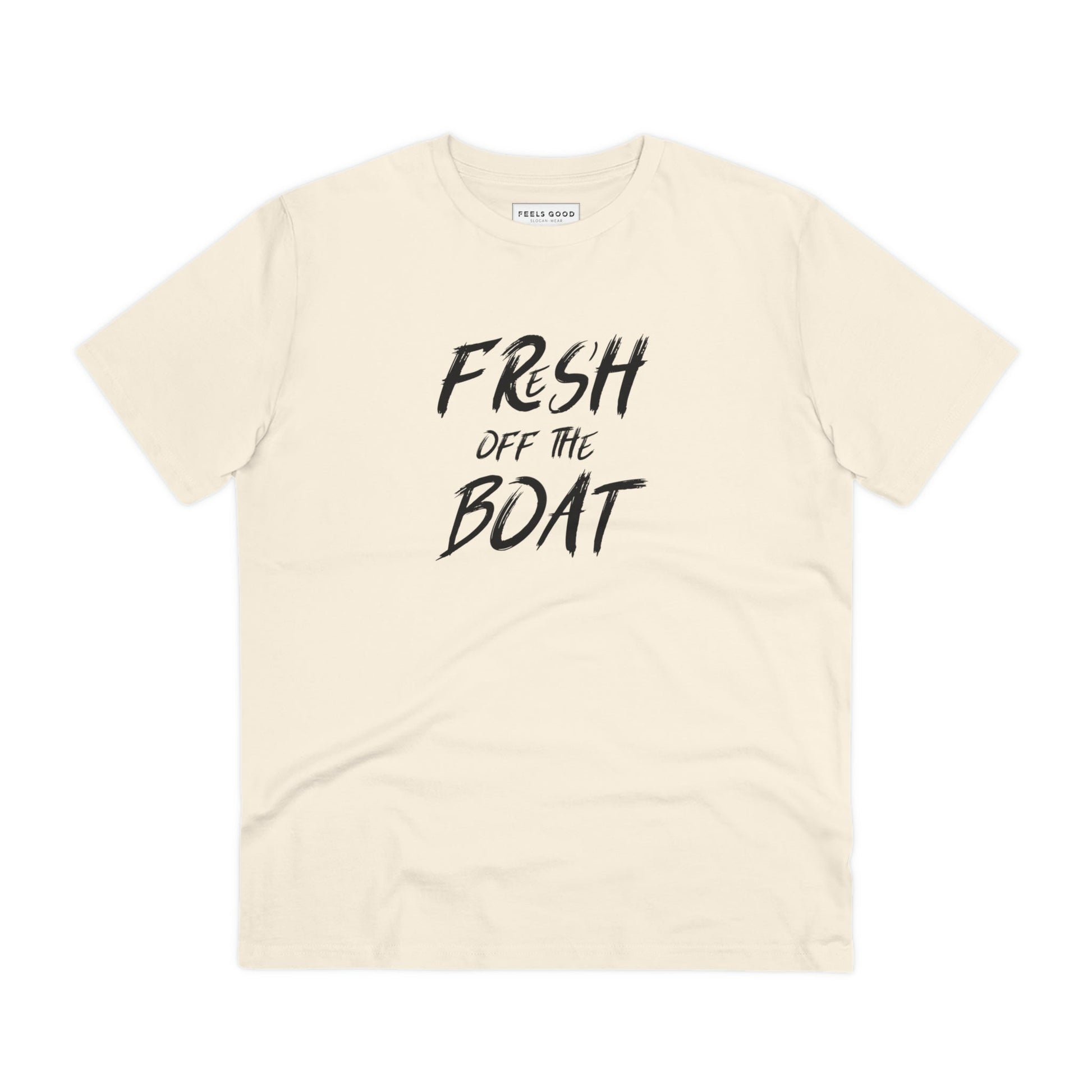 Urban 'Fresh Off The Boat' Organic Cotton T-shirt – organic fabric, bestseller vibes

