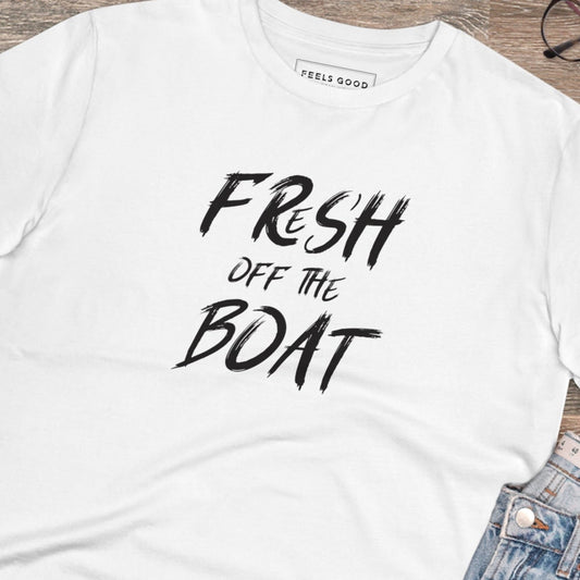 Urban 'Fresh Off The Boat' Organic Cotton T-shirt – chillwear like top tee drops

