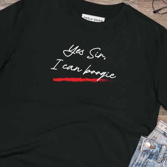 Urban 'I Can Boogie' Organic Cotton T-shirt - Dance Tshirt
