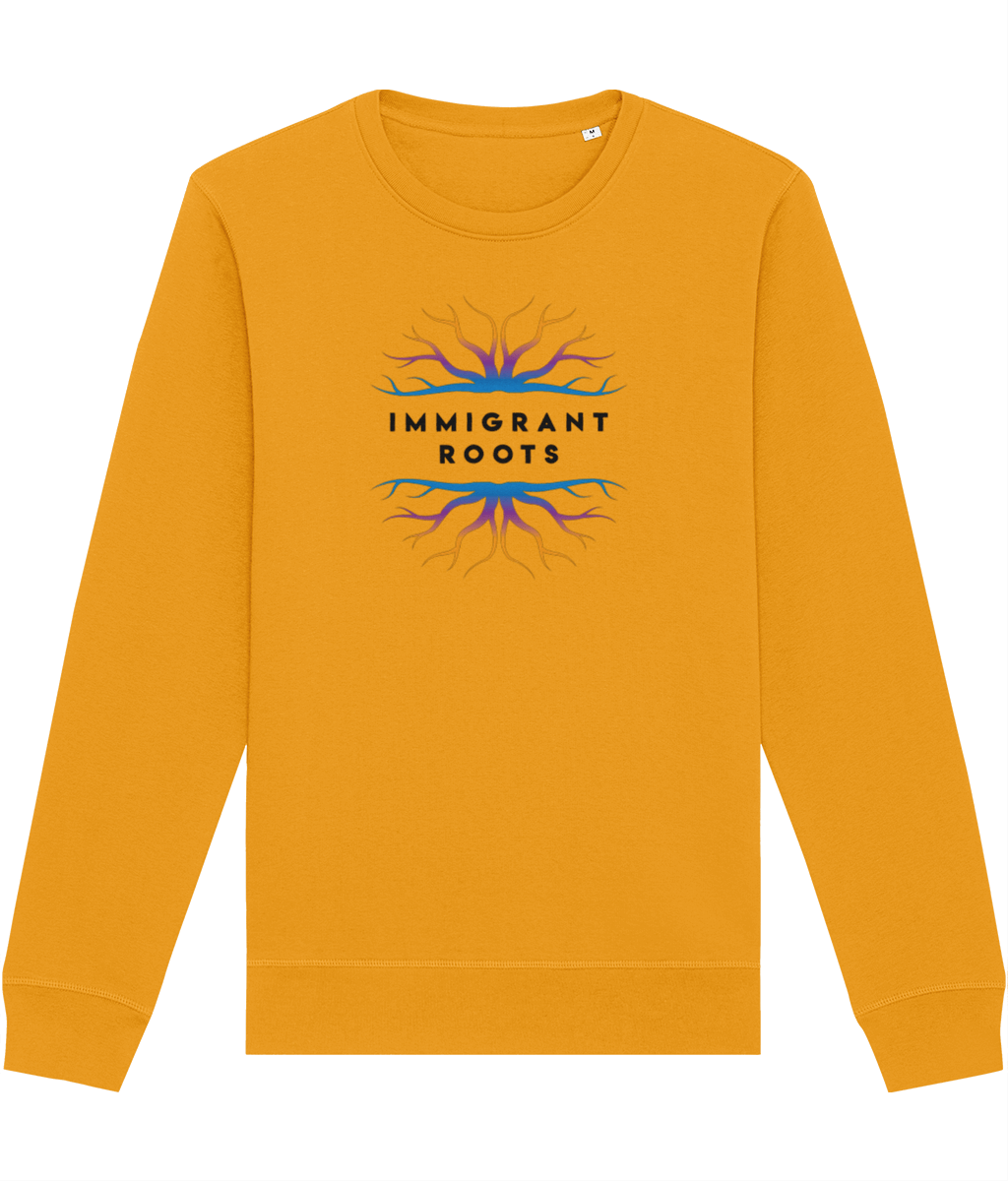 Urban 'Immigrant Roots' Organic Cotton Sweatshirt - Eco Sweatshirt