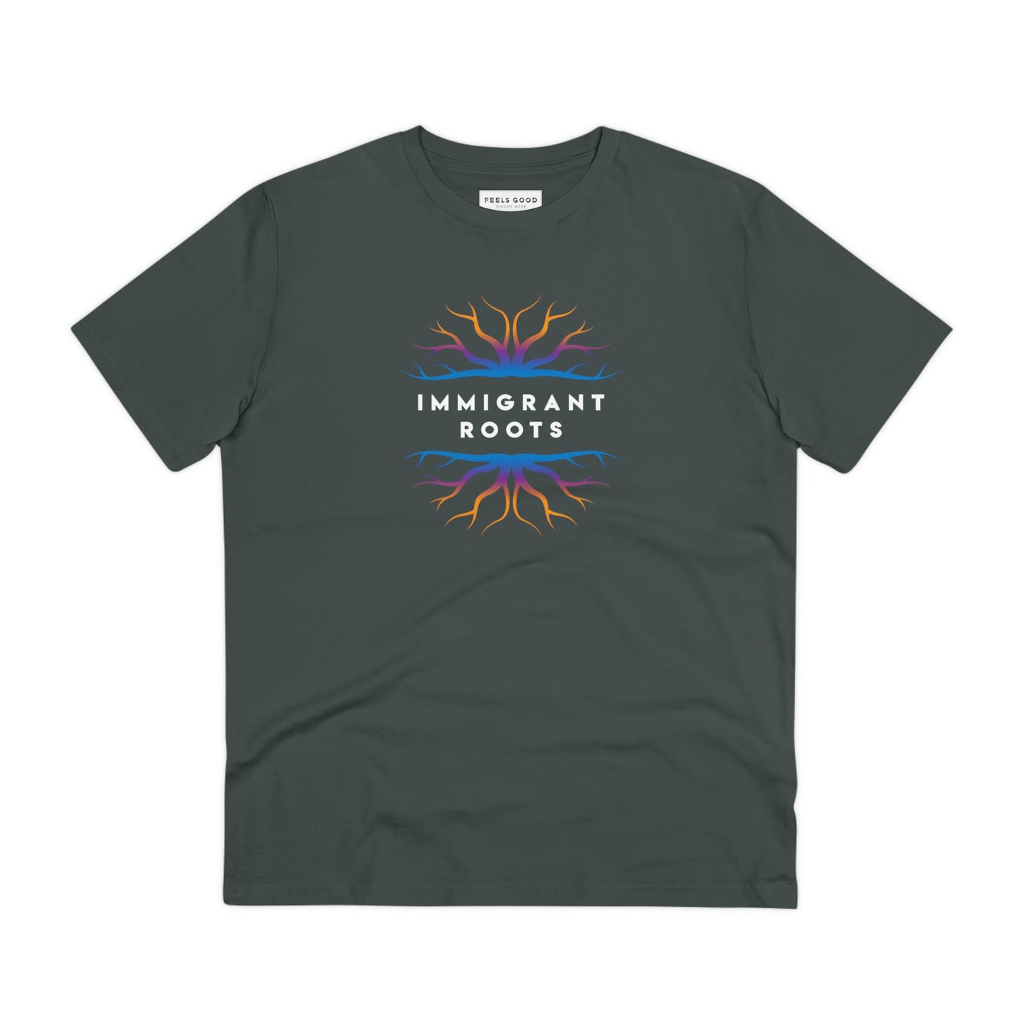 Trending best t-shirt: 'Immigrant Roots' urban design.
