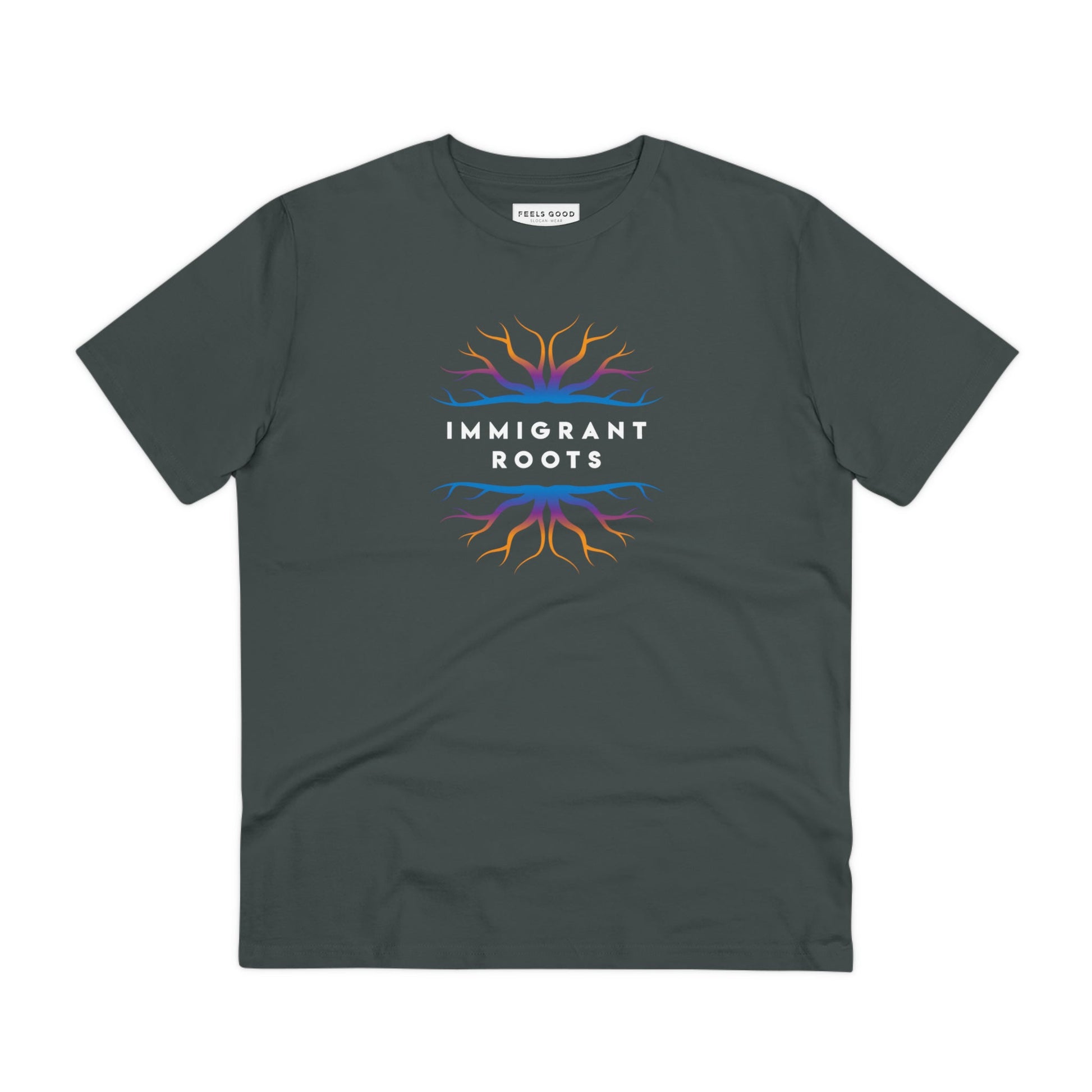 Trending best t-shirt: 'Immigrant Roots' urban design.

