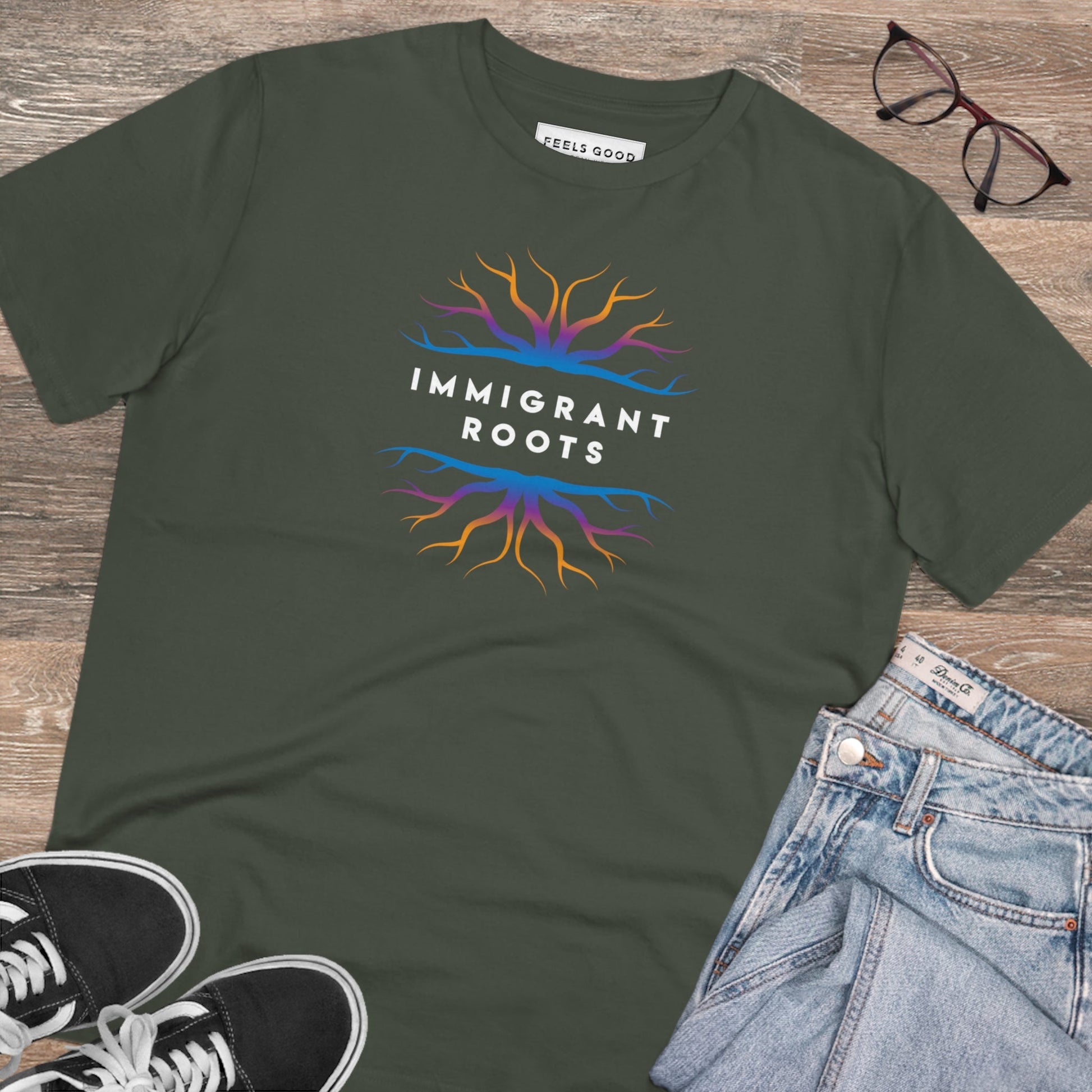 Best t-shirt brand: Urban 'Immigrant Roots' cotton.
