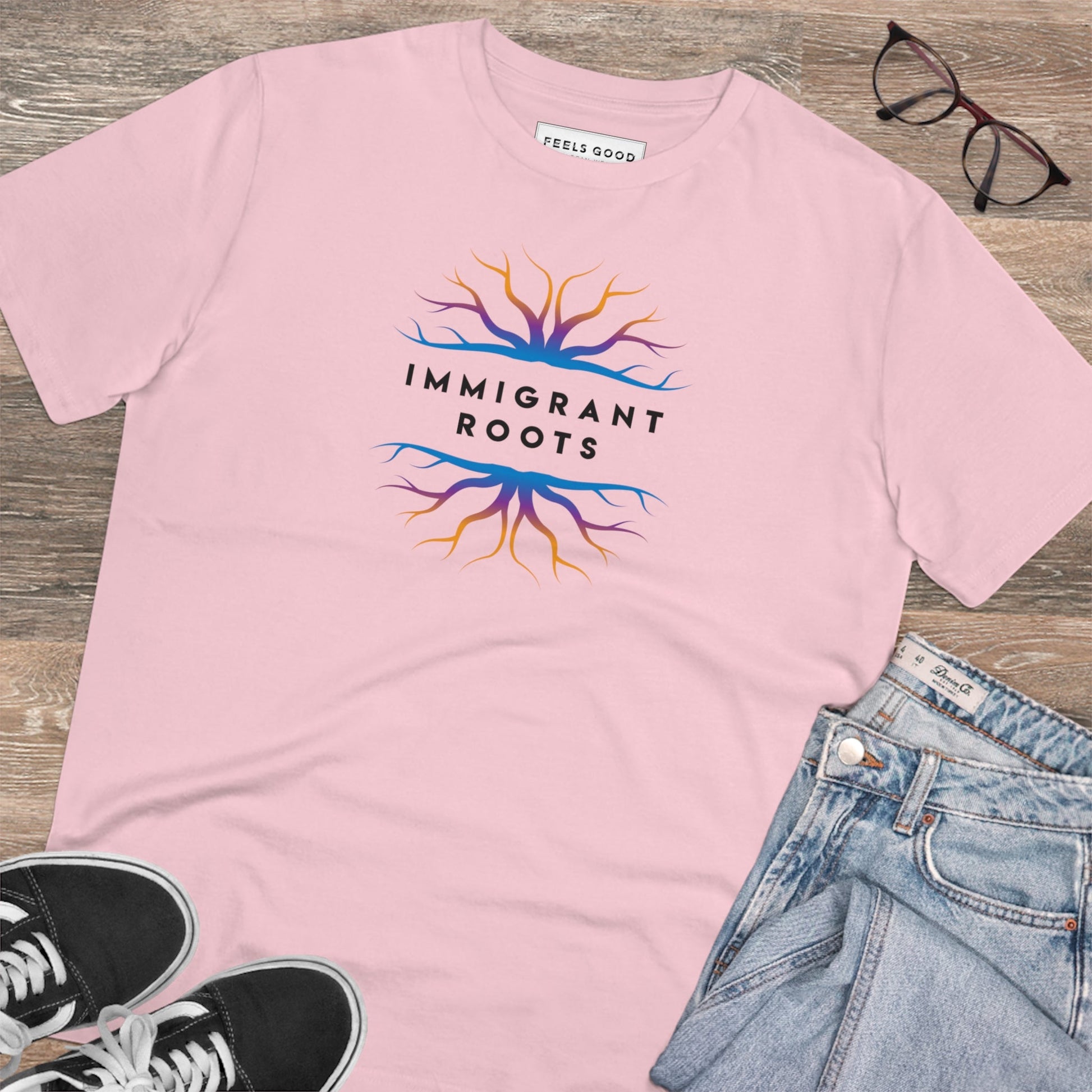 Popular best t-shirt: Urban 'Immigrant Roots' tee.

