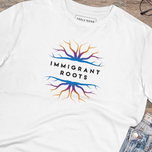 Must-have best t-shirt: 'Immigrant Roots' urban tee.
