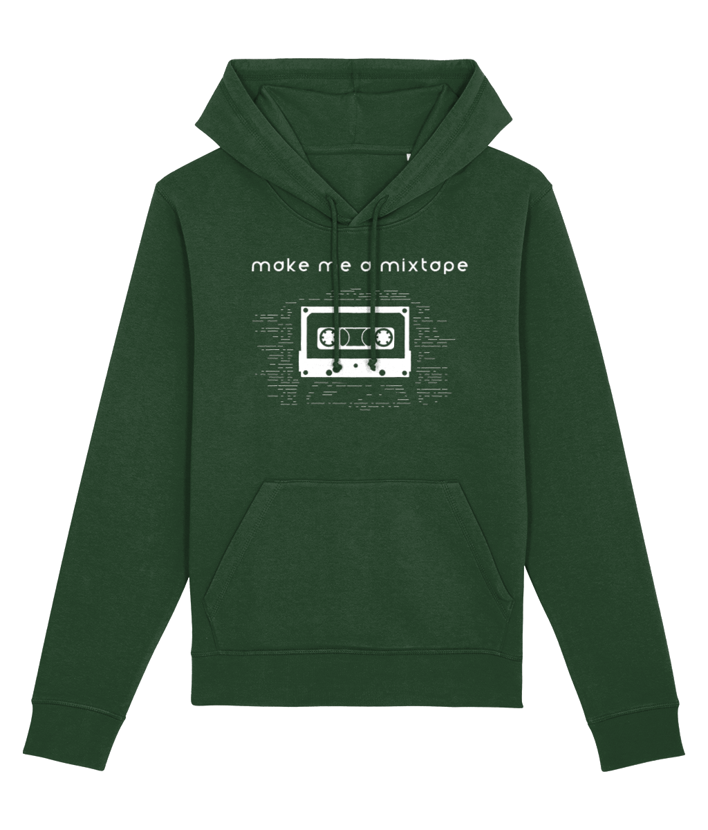 Urban 'Make Me A Mixtape' Organic Cotton Hoodie – Stylish graphic hoodie for mixtape lovers

