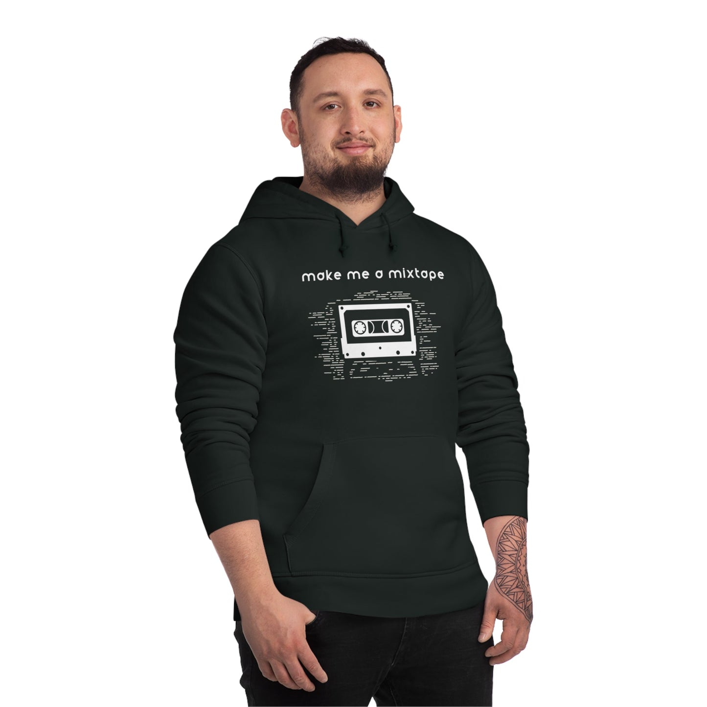 Urban 'Make Me A Mixtape' Organic Cotton Hoodie – Music band hoodies with streetwear style


