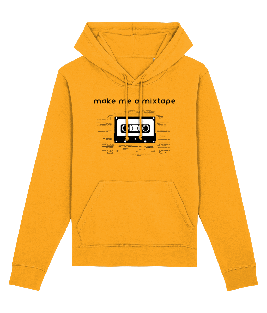 Urban 'Make Me A Mixtape' Organic Cotton Hoodie – Street wear hoodie with mixtape vibe

