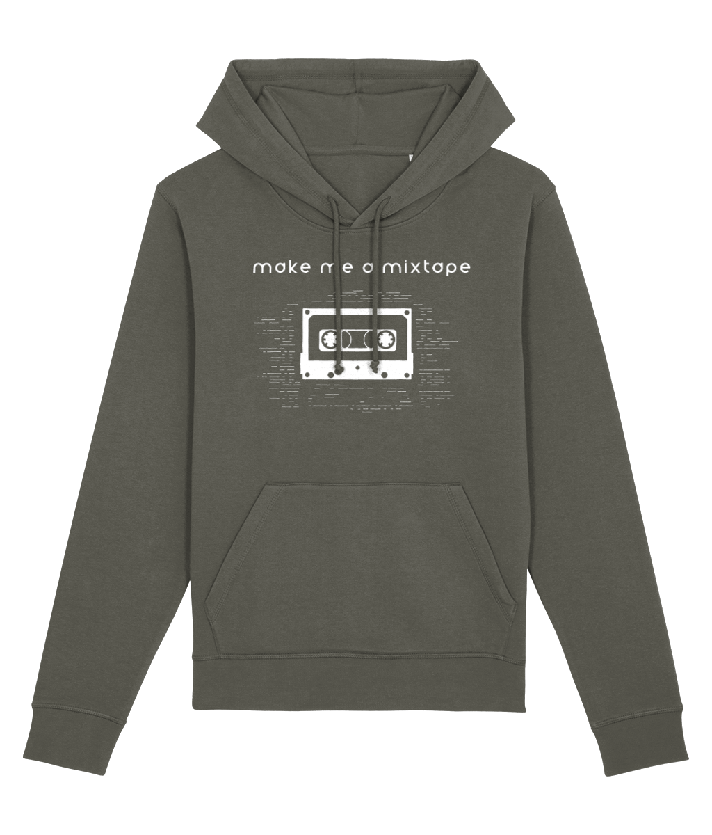 Urban 'Make Me A Mixtape' Organic Cotton Hoodie – Buy men hoodie with music and streetwear style

