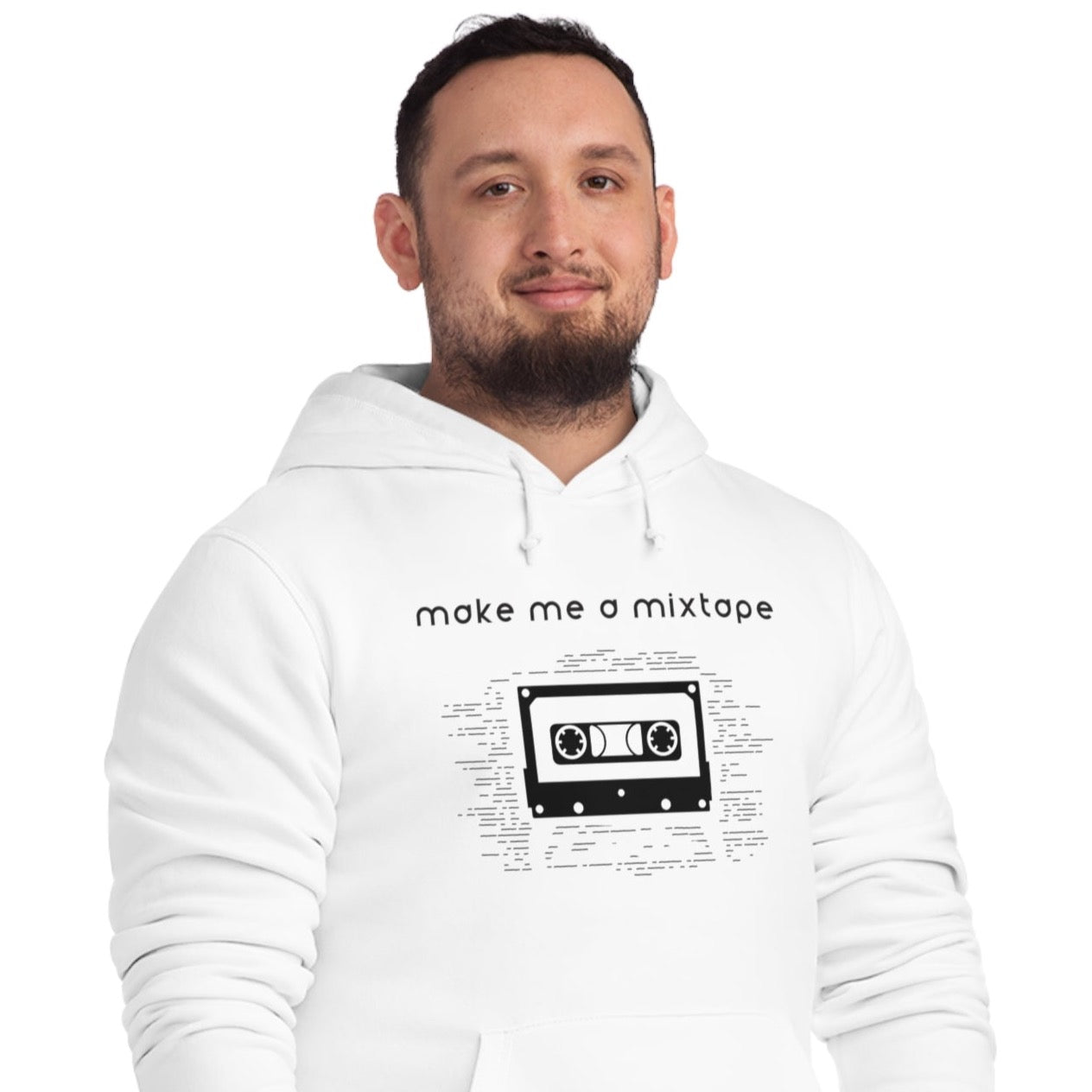 Urban 'Make Me A Mixtape' Organic Cotton Hoodie - Mixtape