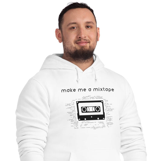Urban 'Make Me A Mixtape' Organic Cotton Hoodie - Mixtape